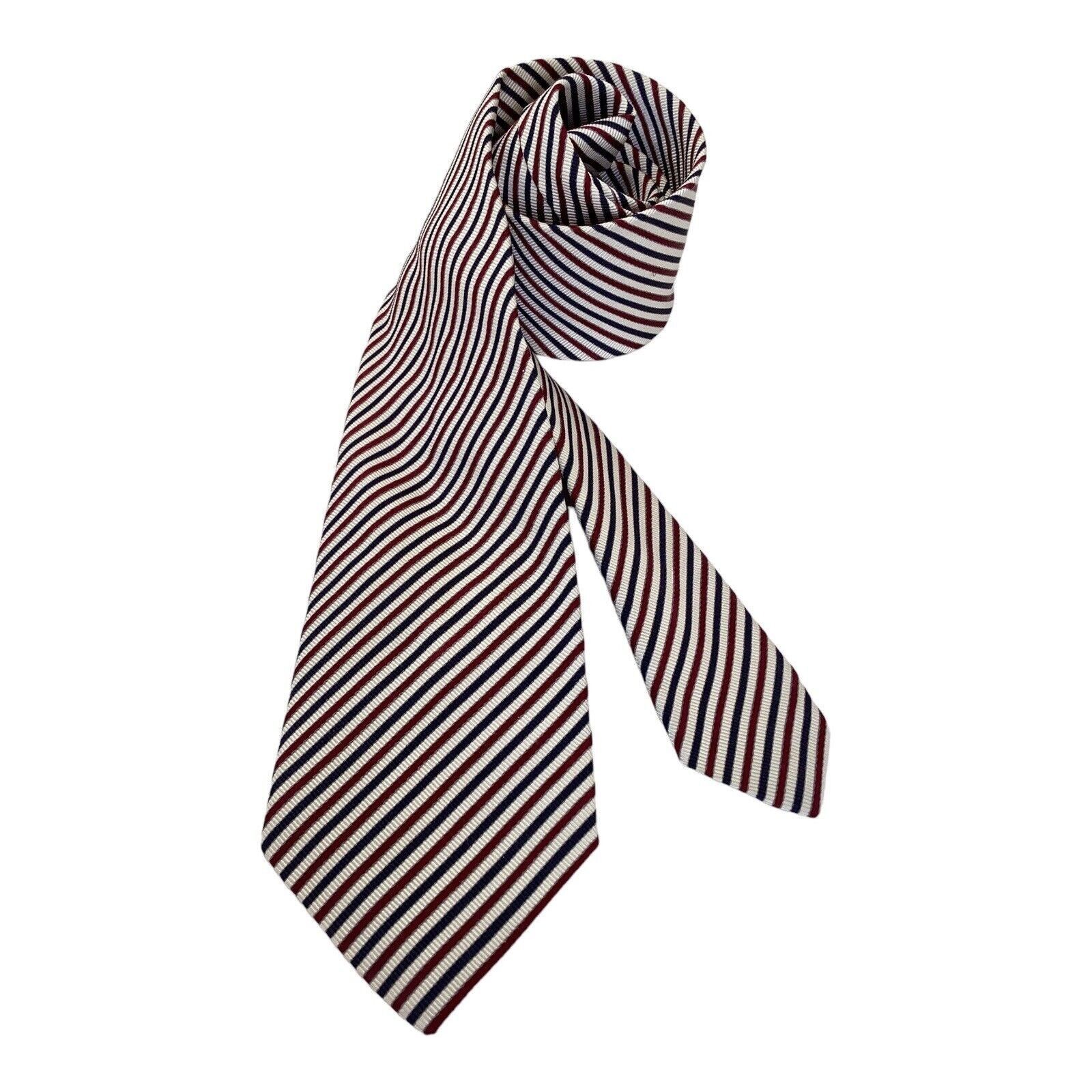 Boggi BOGGI MILANO Multicolor Striped Luxury Silk Blend Tie Italy Size ONE SIZE - 1 Thumbnail