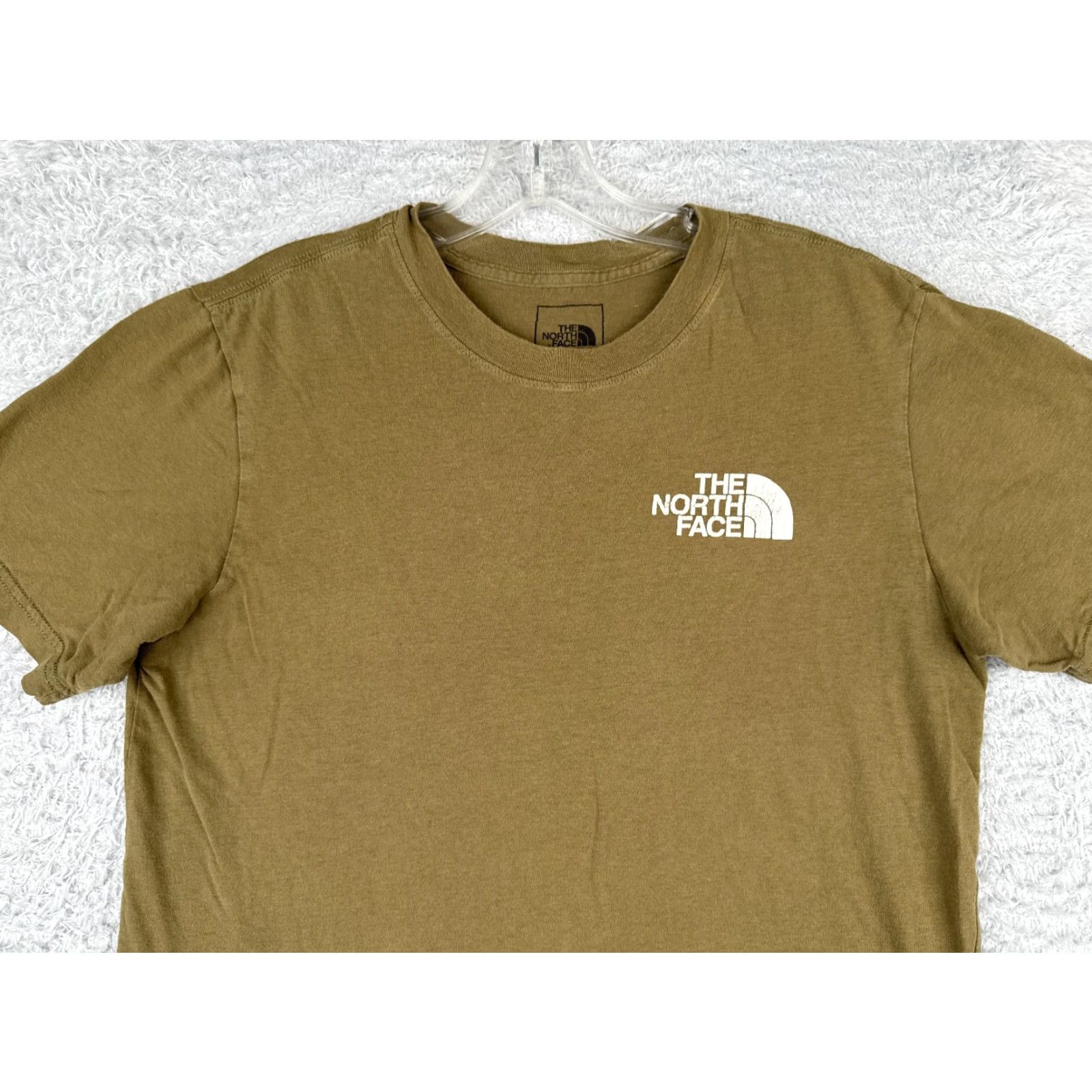 The North Face The North Face Shirt Men Small Petite Green Crew Neck Logo Cotton Blend Mens Size US S / EU 44-46 / 1 - 4 Thumbnail