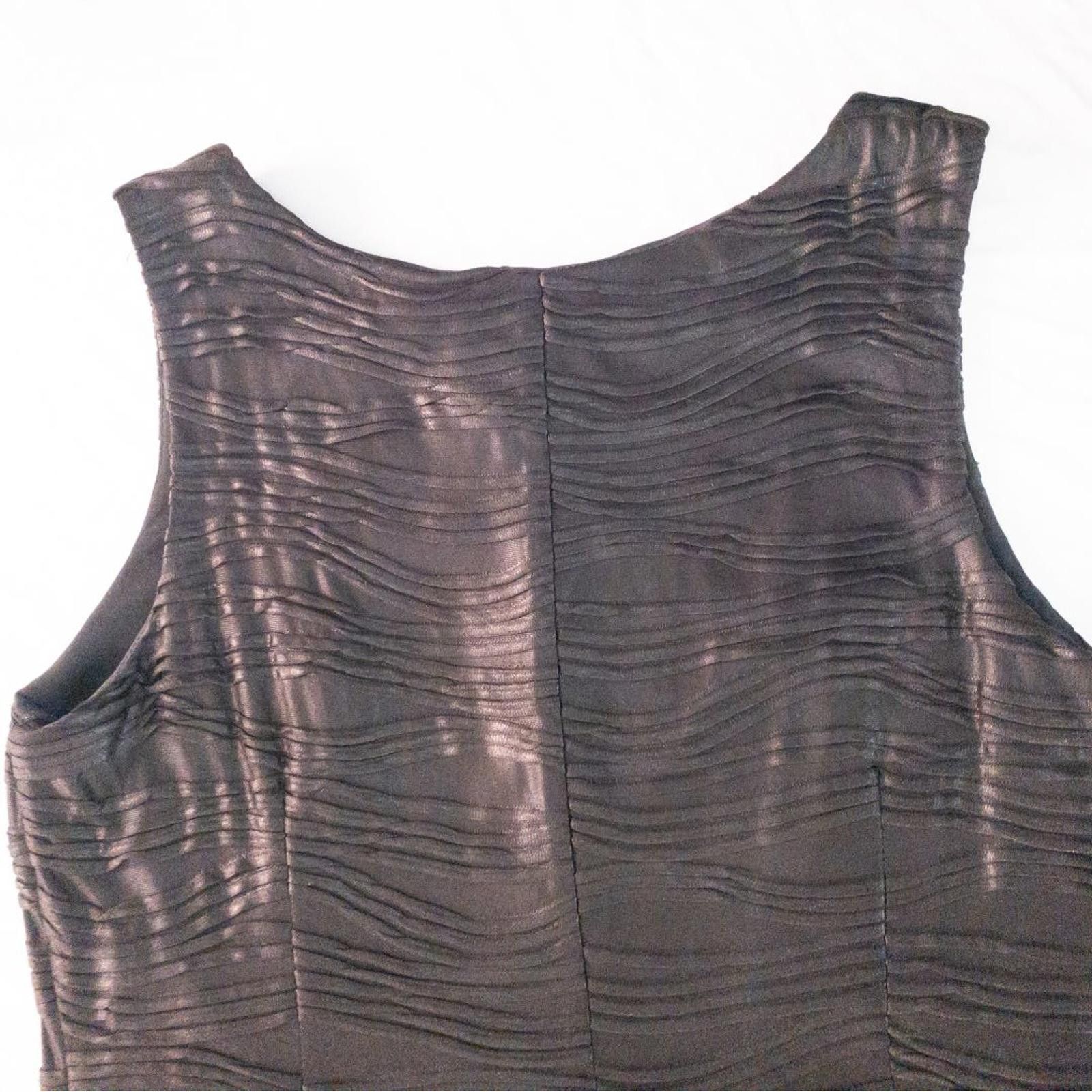 Other Joseph Ribkoff Vintage Black Pleated Dress Womens 10 Small Size S / US 4 / IT 40 - 9 Thumbnail