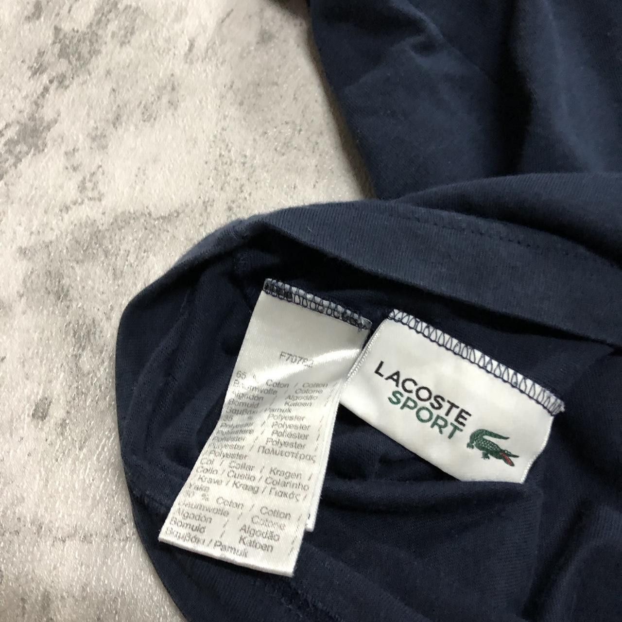 Lacoste Navy Lacoste long sleeve t-shirt Size US S / EU 44-46 / 1 - 6 Thumbnail