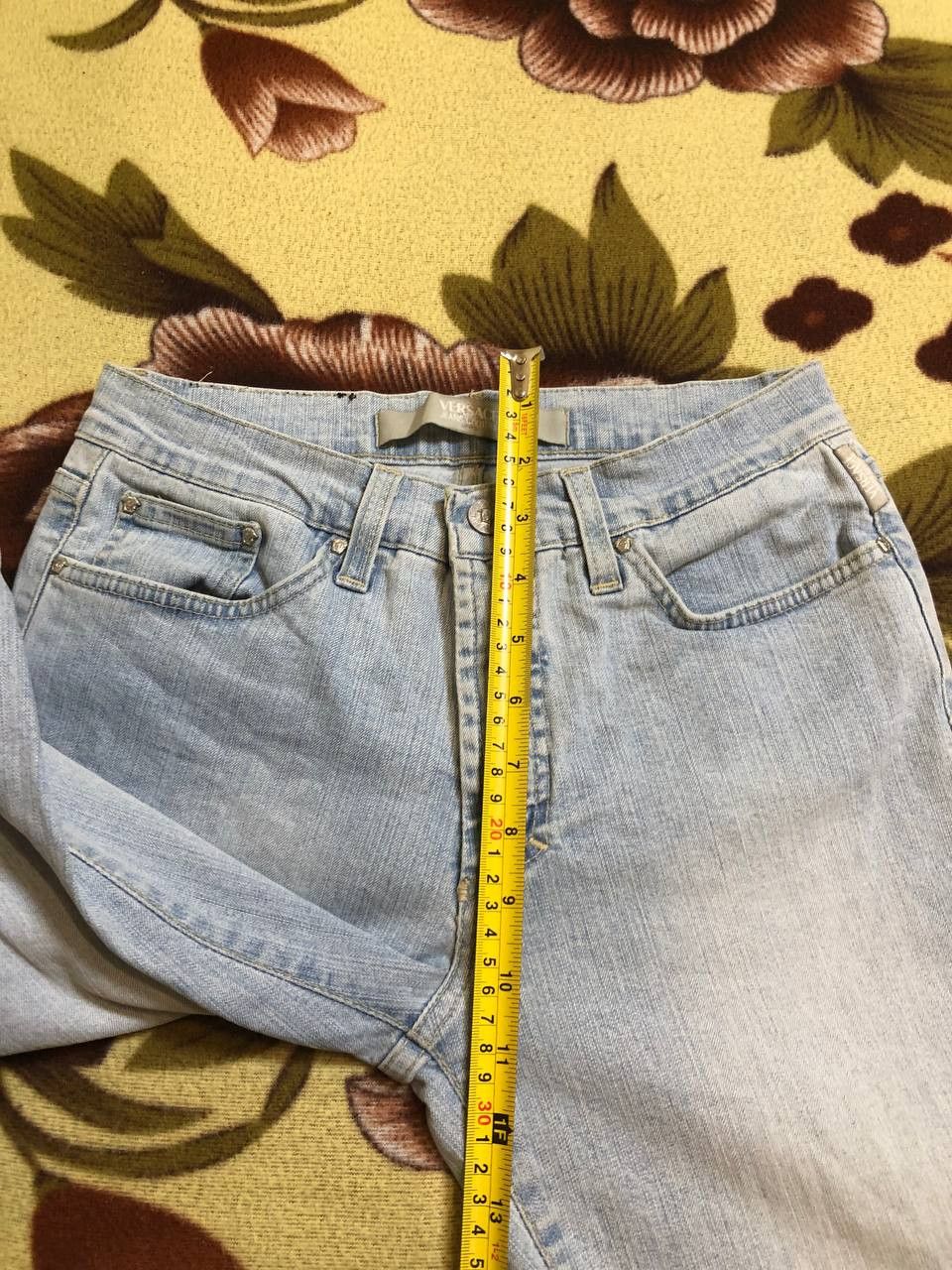 Versace Jeans Couture Vintage Versace Couture Women Denim Jeans Pants Trousers Size 26" / US 2 / IT 38 - 12 Thumbnail