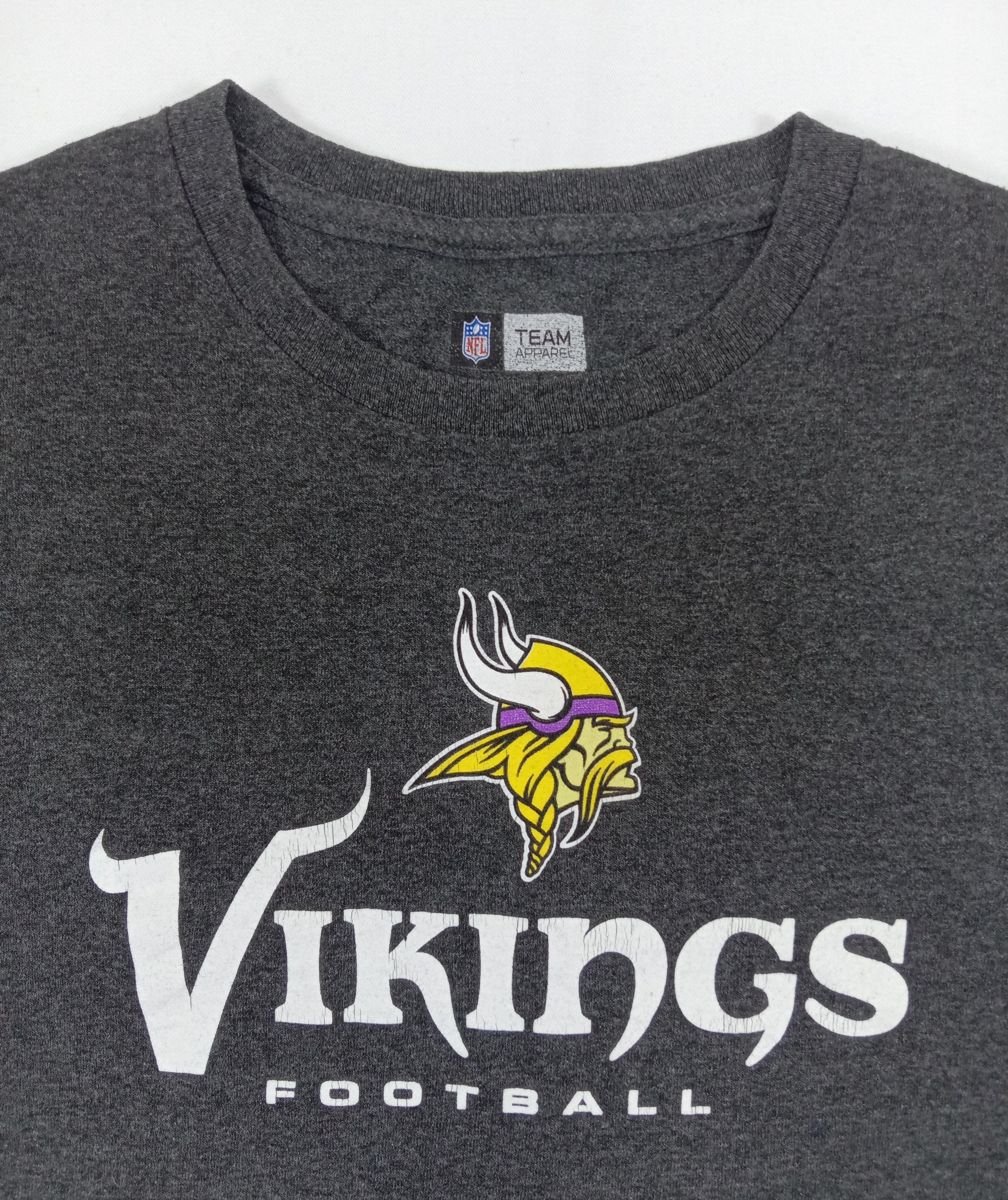 NFL Vintage NFL Viking Football T Shirt Size US XL / EU 56 / 4 - 2 Thumbnail