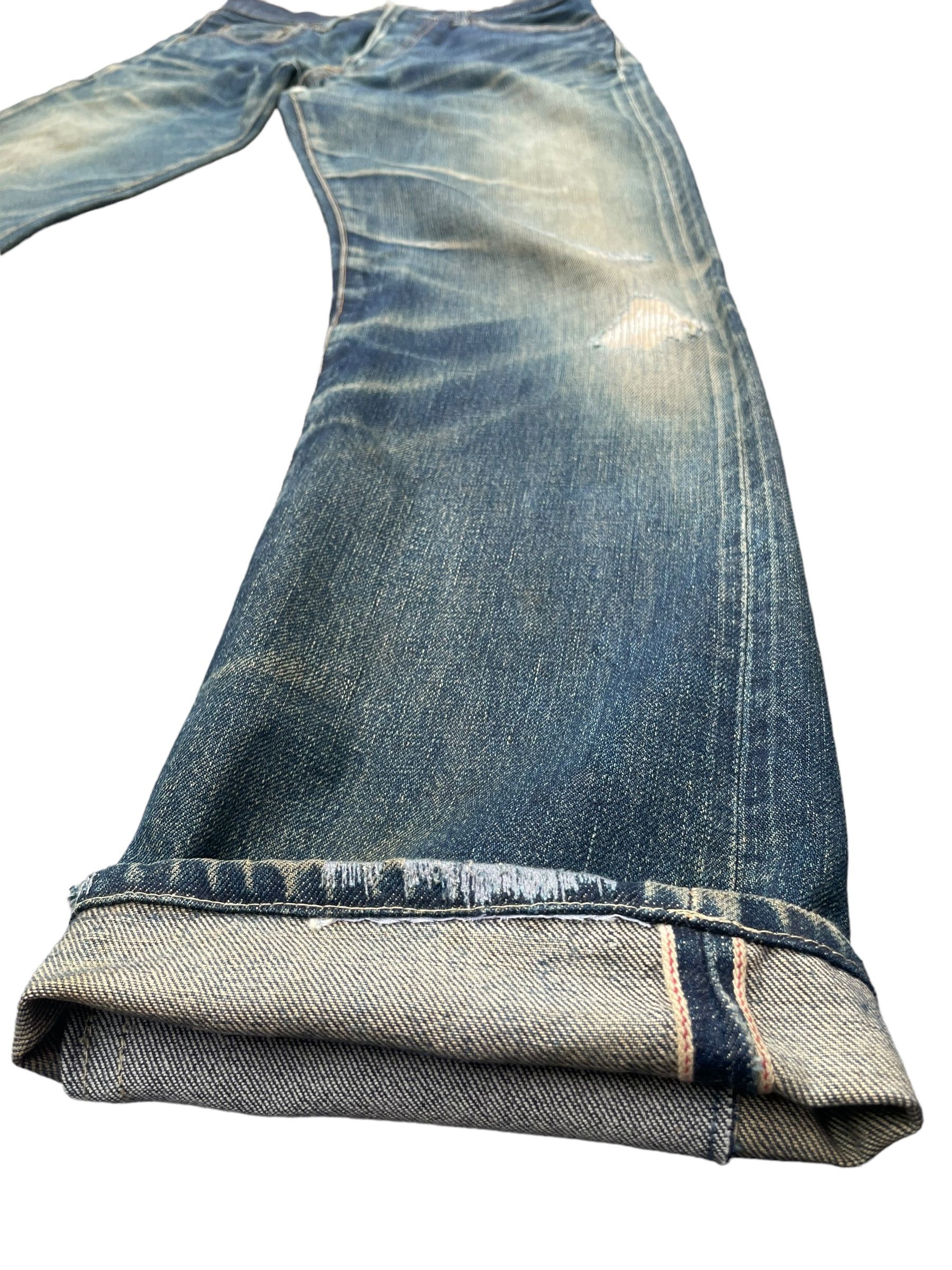 Octopus Vintage Octopus Army Selvedge Distresed Denim Size US 30 / EU 46 - 2 Thumbnail