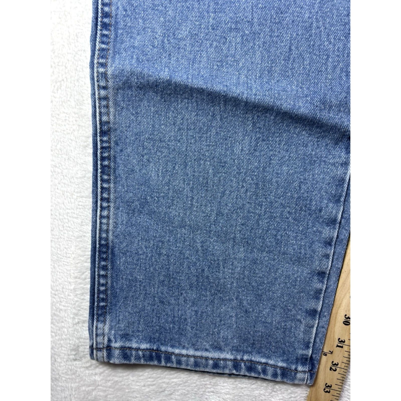Wrangler VINTAGE Wrangler 20X Jeans Men 42x34 Light Wash Denim 5-Pocket Regular Straight 42 Blue Wrangler 20X Size US 42 / EU 58 - 4 Thumbnail