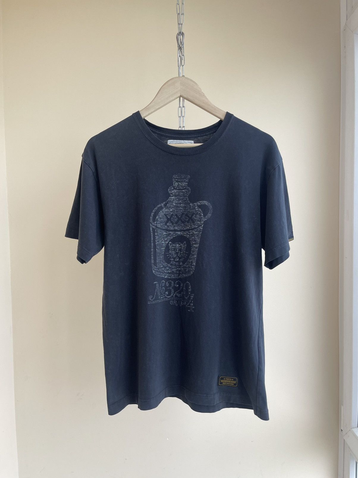 Neighborhood Neighborhood Tokyo Cat Bottle Graphic Print T-Shirt SS 2017 Size US L / EU 52-54 / 3 - 1 Thumbnail