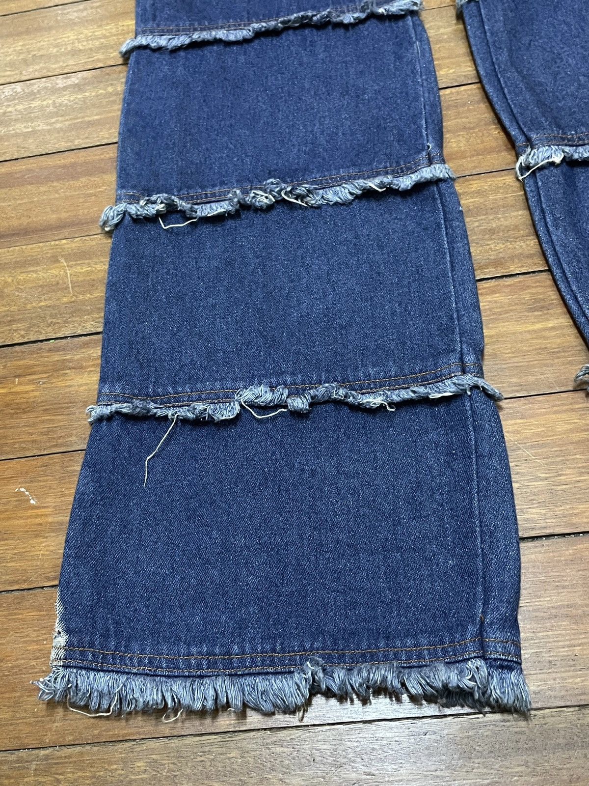 Hysteric Glamour Rare Design Vintage Classic Member Flared Hagi Jeans 1990s Size US 26 / EU 42 - 5 Thumbnail