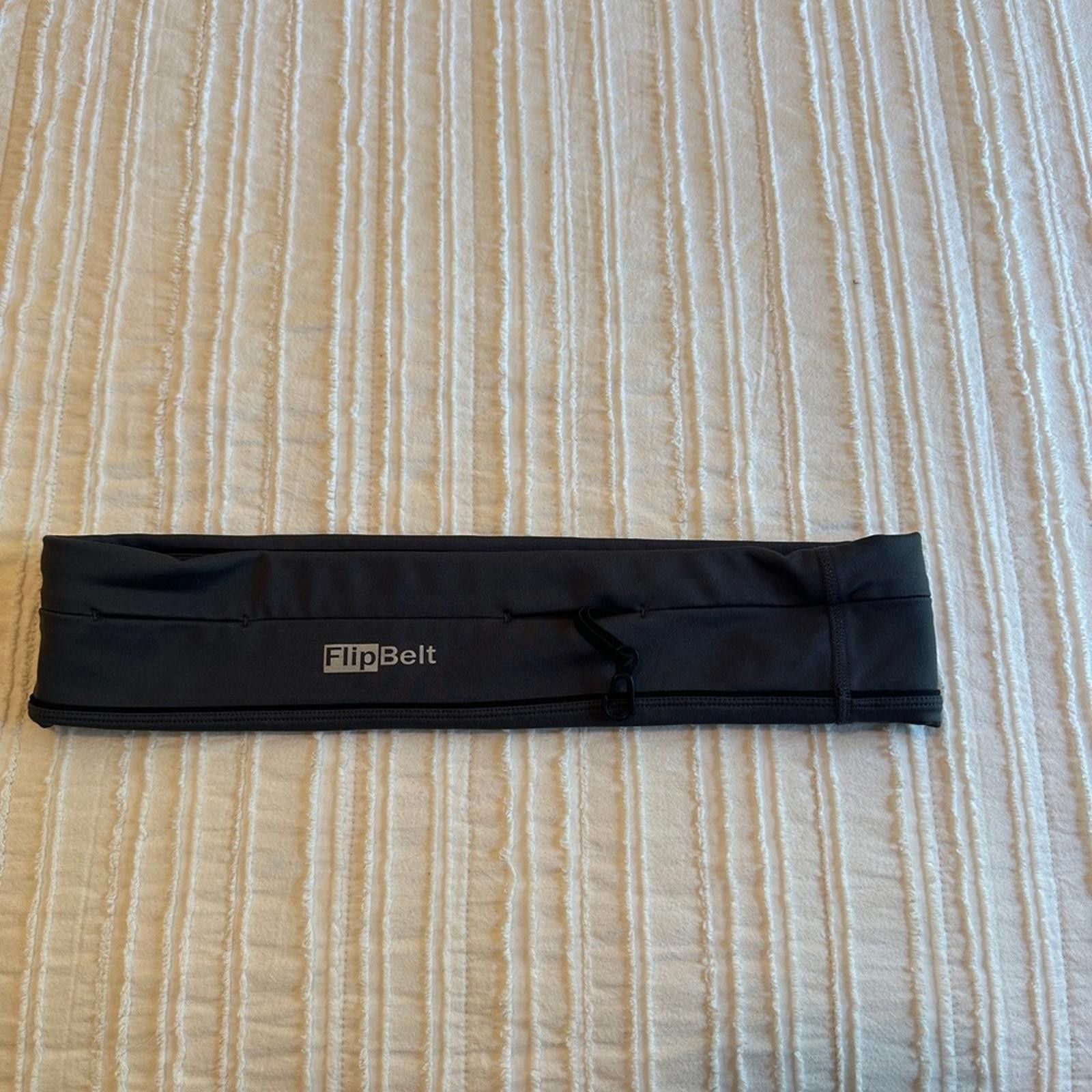 Other FlipBelt Gray Running Belt 16” across size medium Size ONE SIZE - 3 Thumbnail