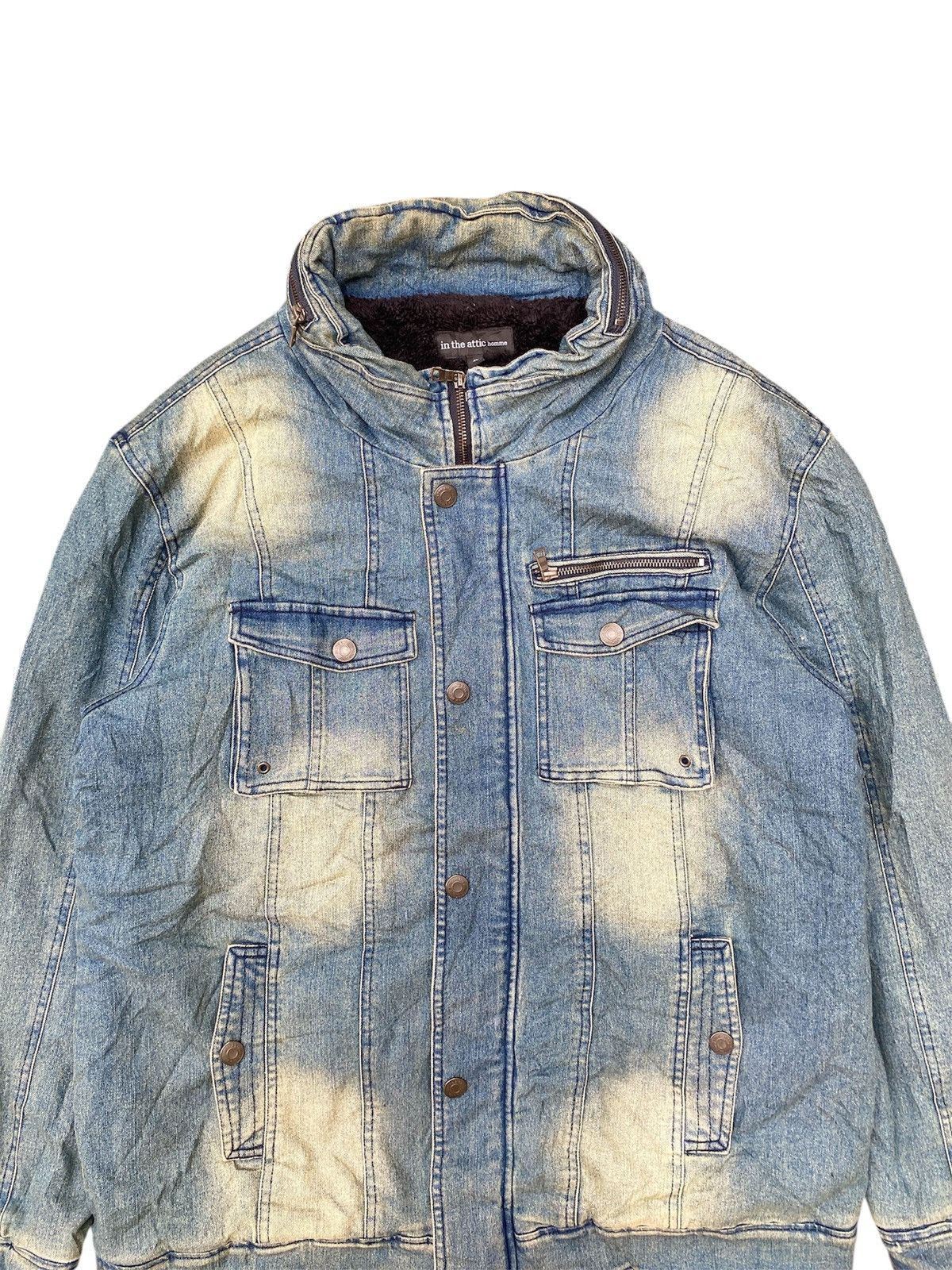 14th Addiction × KMRii × Tornado Mart 2000s In The Attic - Cyber Military Bono Fur Jacket Size US XL / EU 56 / 4 - 3 Thumbnail