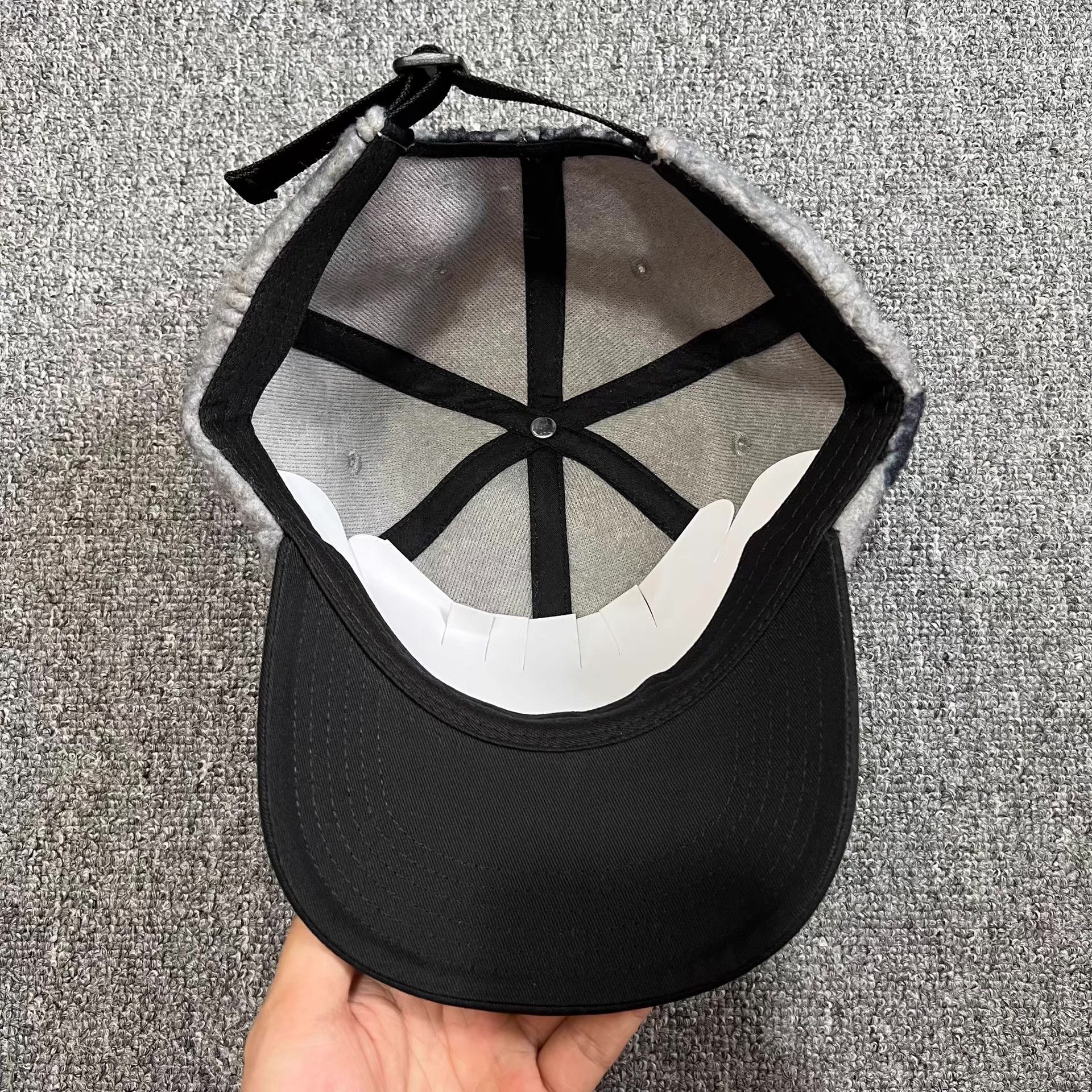 Fucking Awesome Fucking Awesome Wool Blend Curved Brim Baseball Cap Q7 Size ONE SIZE - 3 Thumbnail