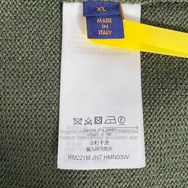 Louis Vuitton Louis Vuitton x Nigo2 SS22 Geometric Knit Sweater. Size US XL / EU 56 / 4 - 4 Thumbnail