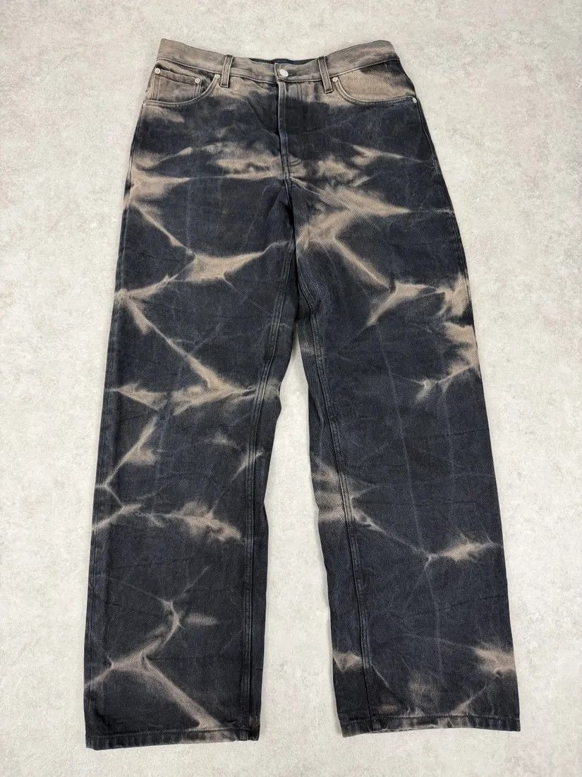 Dries Van Noten Dries Van Noten Black Tye Dye Effect Denim Jeans Size US 34 / EU 50 - 1 Thumbnail