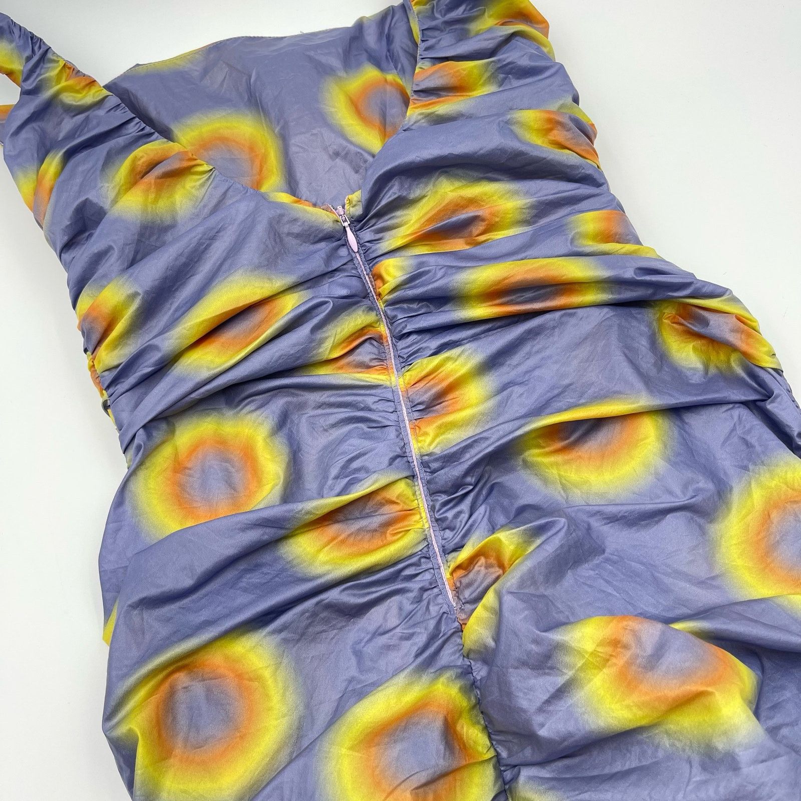Maisie Wilen Maisie Wilen | Lady Purple Yellow Psychedelic Dot Dress M Size M / US 6-8 / IT 42-44 - 11 Thumbnail