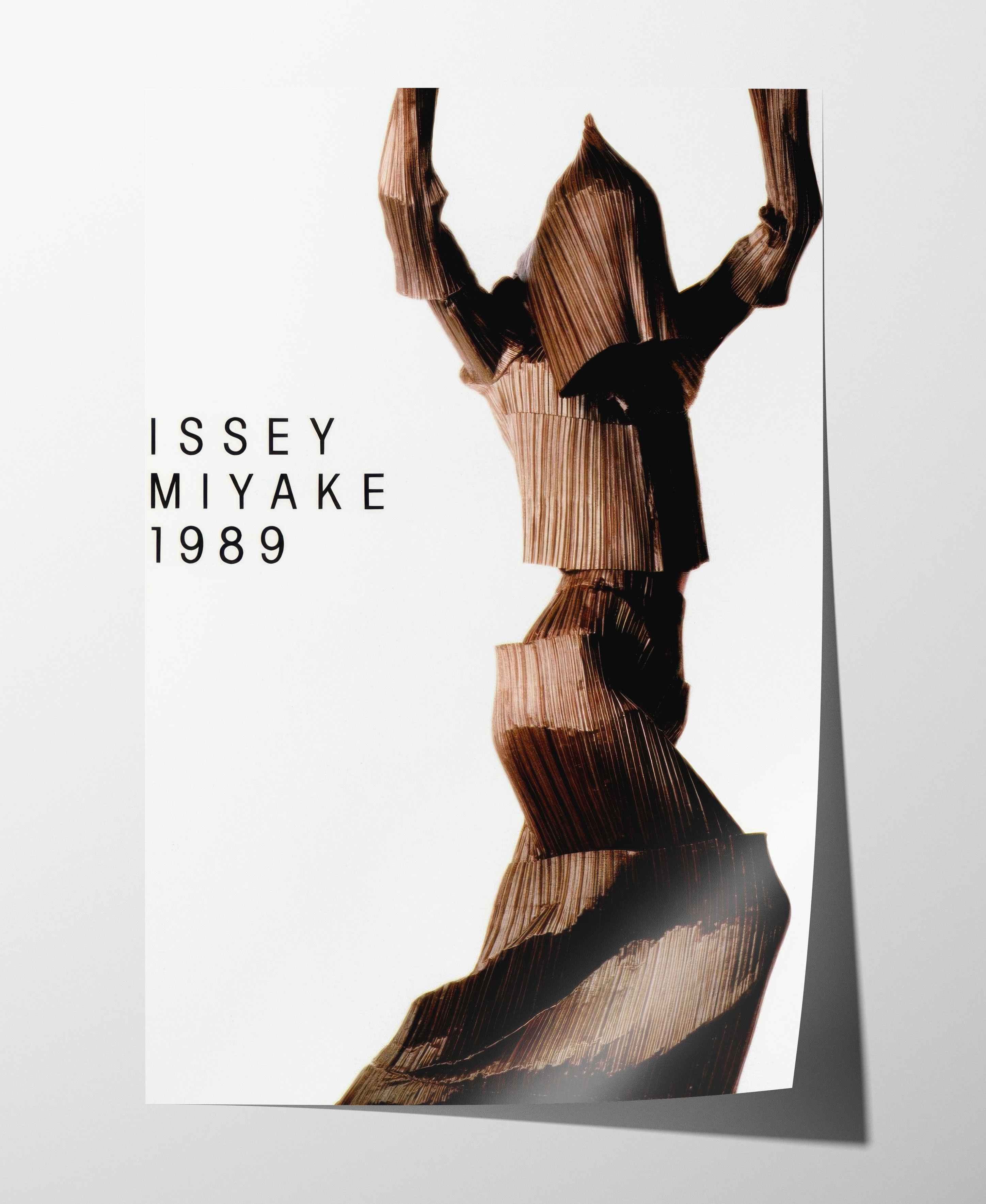 Issey Miyake Issey Miyake 1997 Poster Print Gift Vintage Archive Size ONE SIZE - 1 Thumbnail