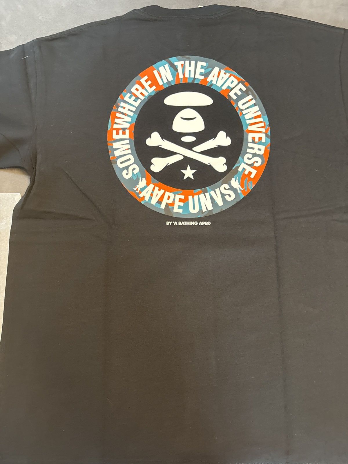 Aape × Bape Aape universe tee black Size US M / EU 48-50 / 2 - 7 Thumbnail