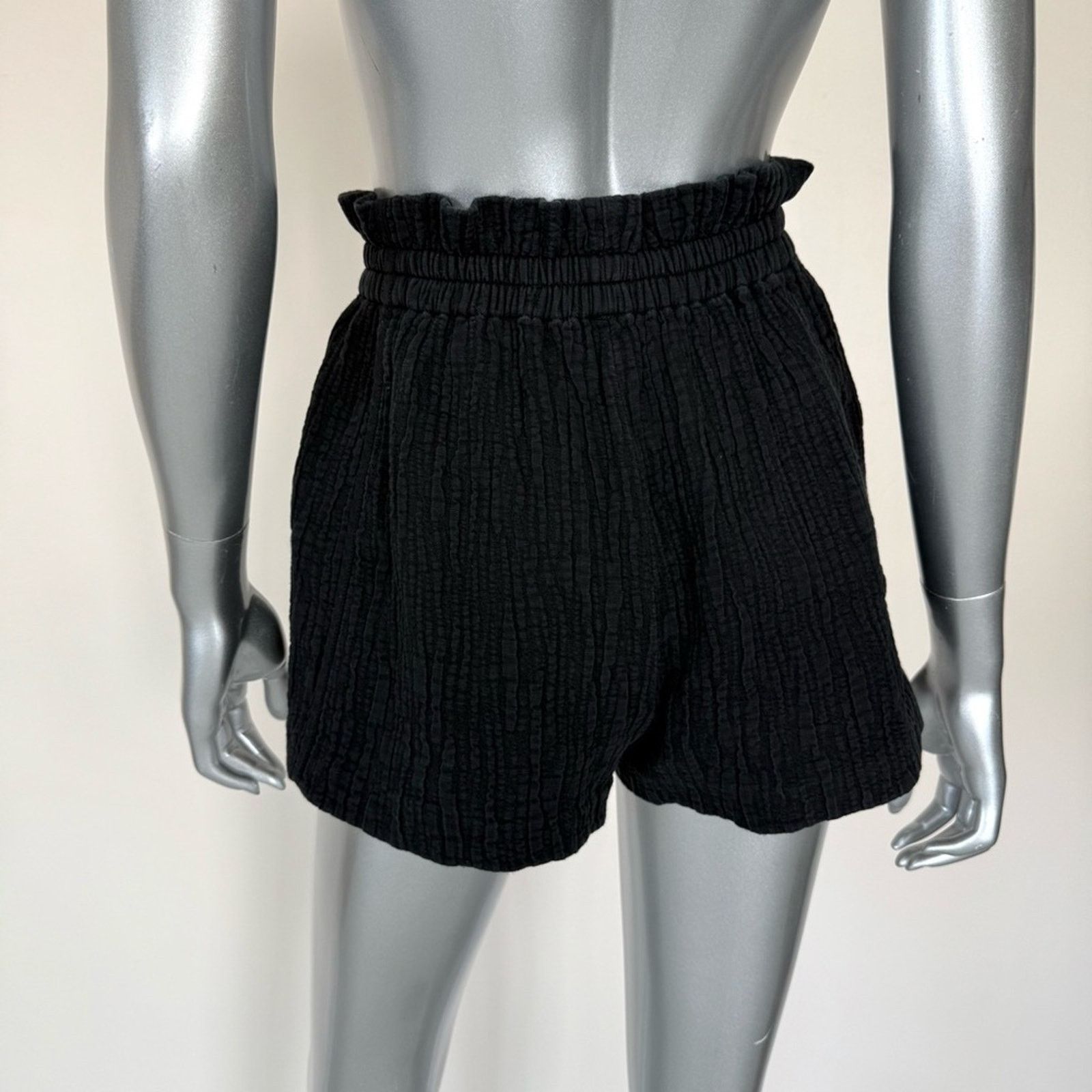 Iro IRO women linen black shorts size 36 FR or 6 US Size 28" / US 6 / IT 42 - 4 Thumbnail