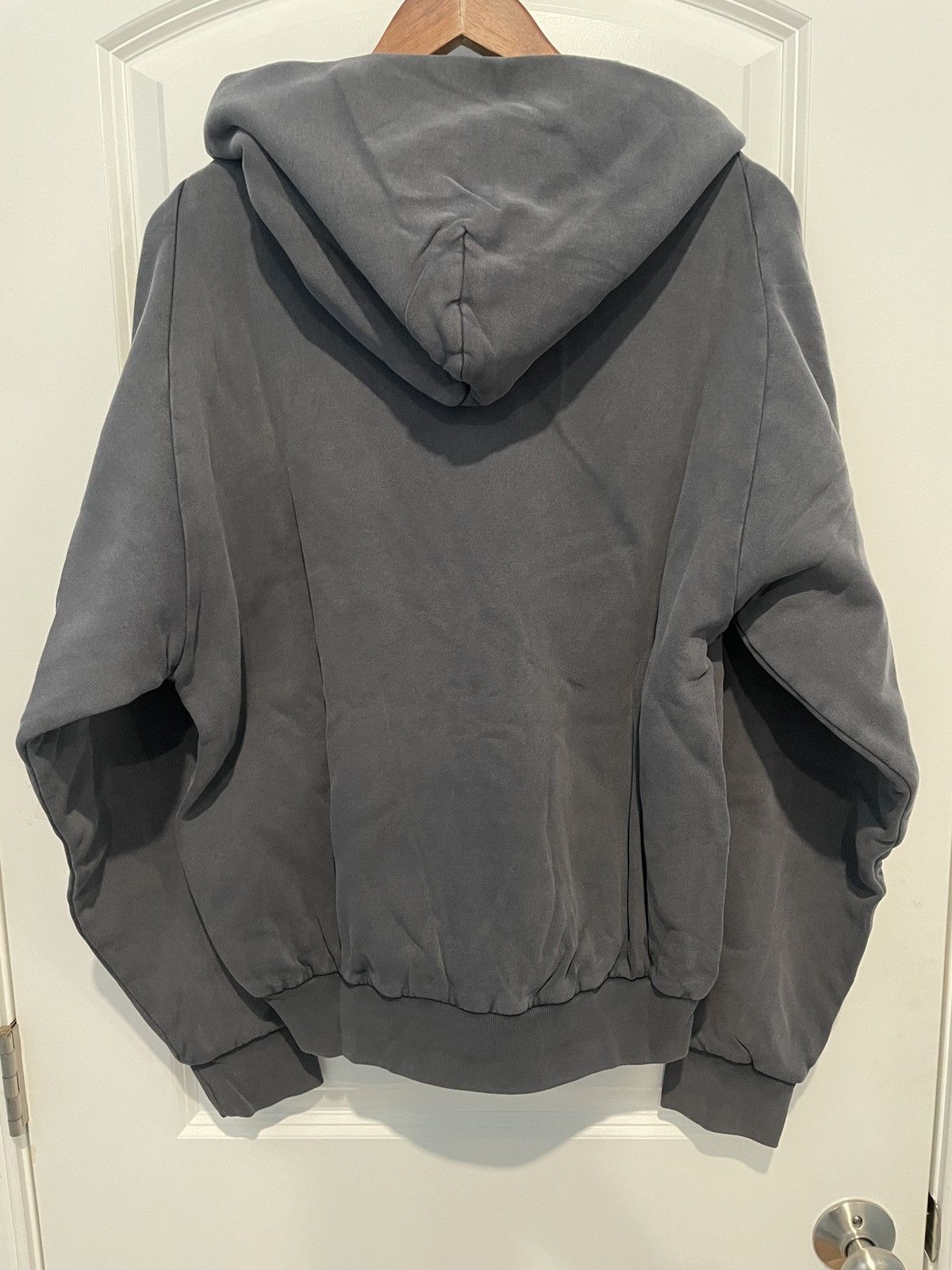 Balenciaga × Gap × Yeezy Yeezy Gap Zip Up Hoodie Poetic Black Medium Size US M / EU 48-50 / 2 - 3 Thumbnail