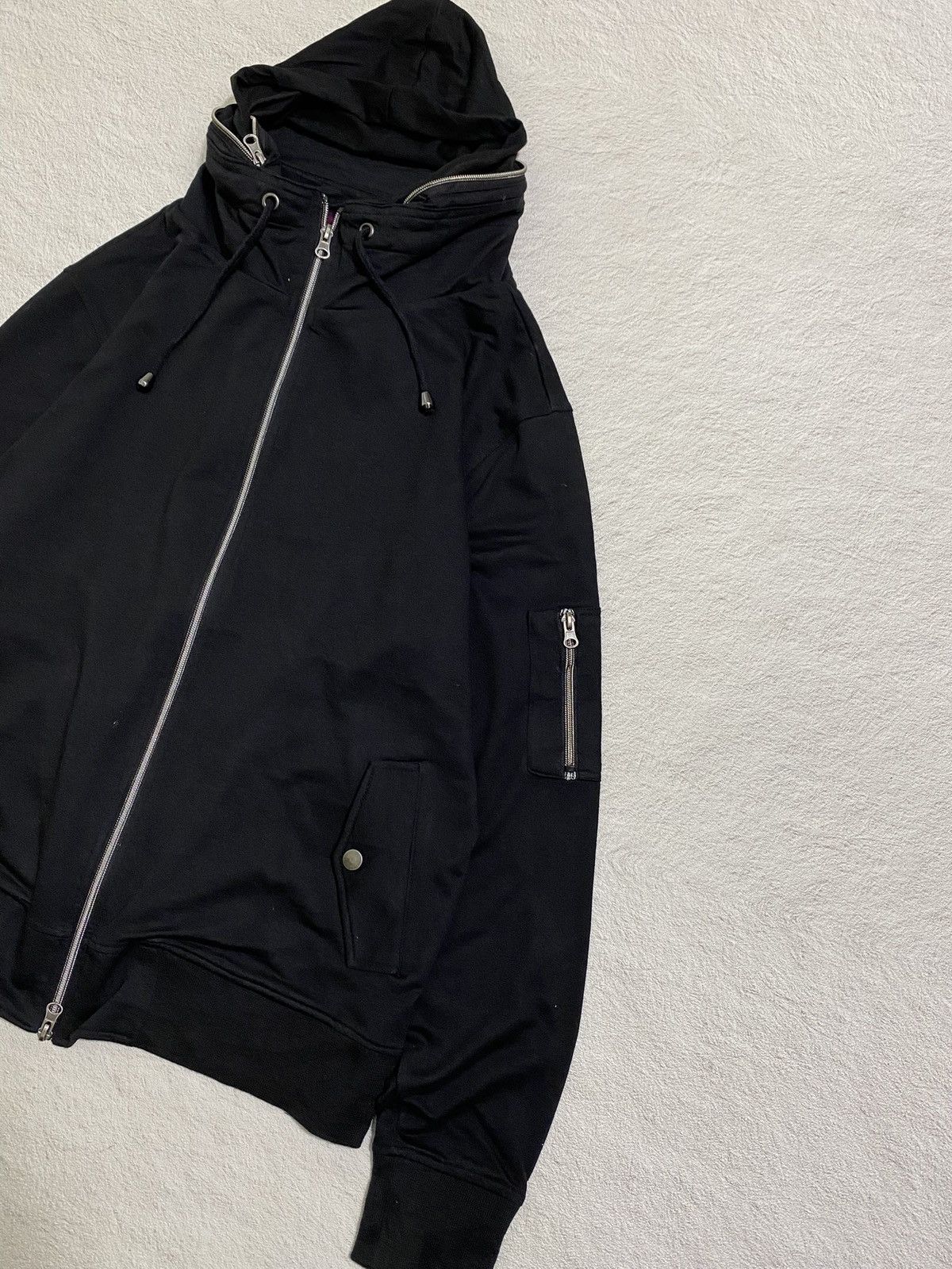 If Six Was Nine × Japanese Brand × Le Grande Bleu (L.G.B.) RARE ❤️‍🔥 Beaumere double layer bono zipper hoodie GOA style Size US L / EU 52-54 / 3 - 8 Thumbnail