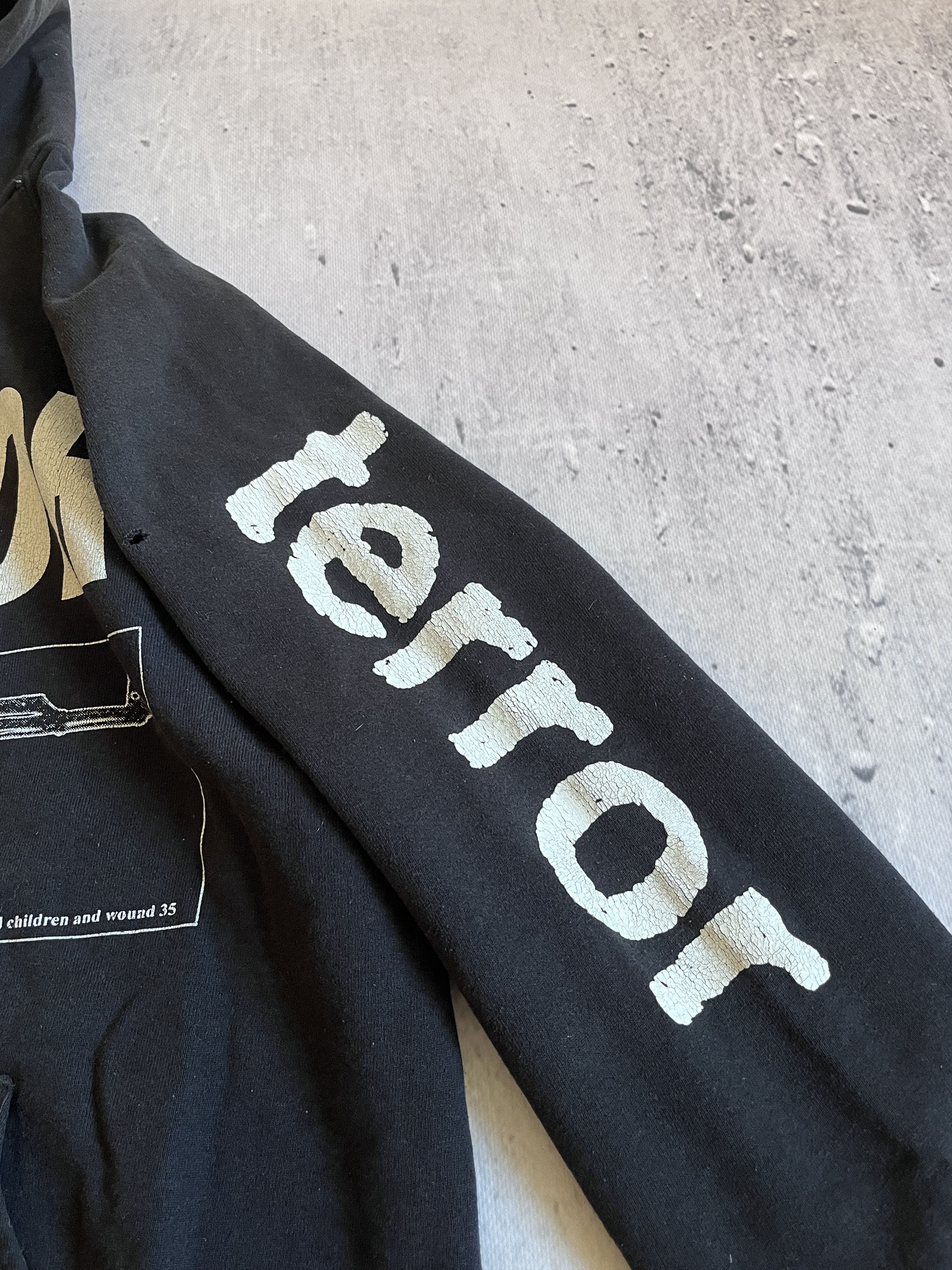 Band Tees DON ROCK TERROR WORLDWIDE SCREEN STARS VERY RARE 90s HOODIE Size US XL / EU 56 / 4 - 10 Thumbnail