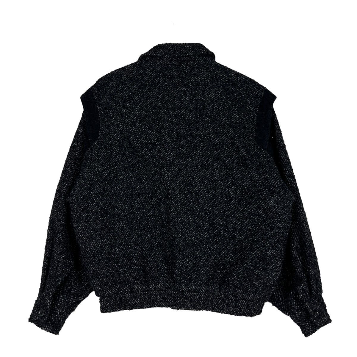 Issey Miyake 🔥 ISSEY MIYAKE DURBAN WOOL BOMBER JACKET Size US M / EU 48-50 / 2 - 8 Thumbnail
