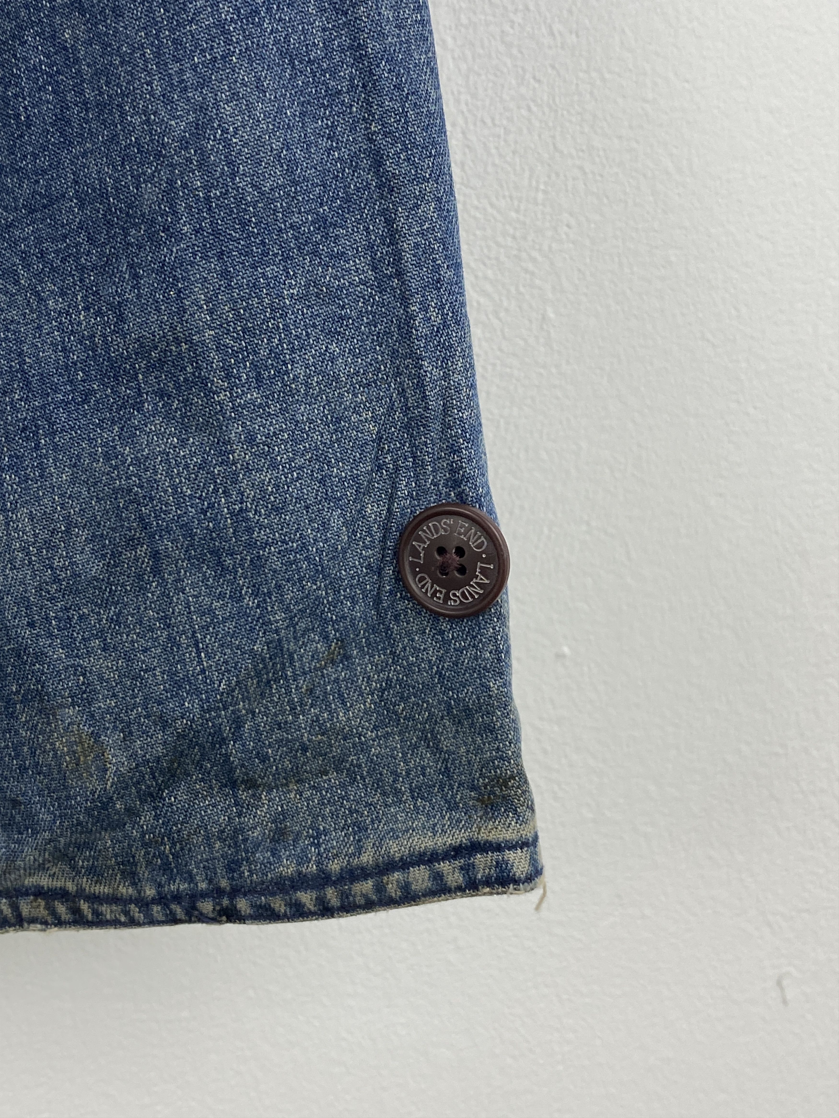Lands' End Vintage Lands End Denim Jacket jacket J2011 Size US L / EU 52-54 / 3 - 6 Thumbnail
