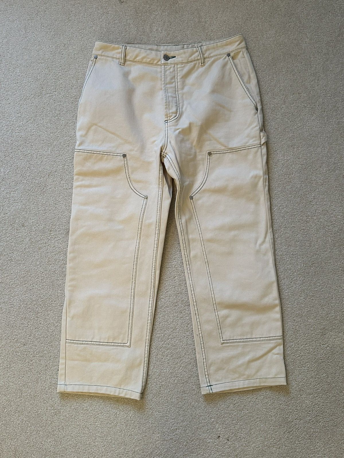 Ronning Ronning Contrast Stitch Carpenter Pants Size US 32 / EU 48 - 1 Thumbnail