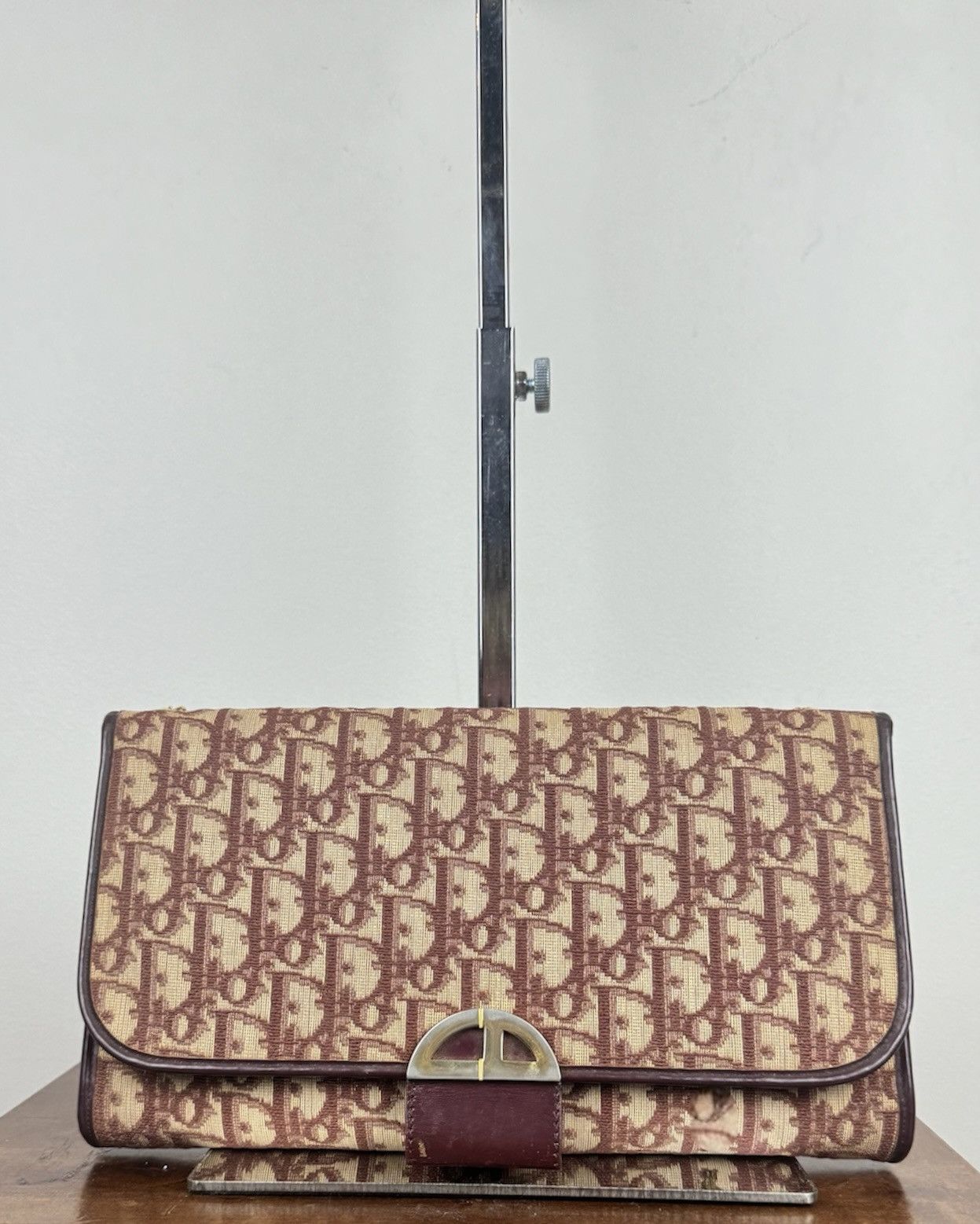 Christian Dior Monsieur Leather monogram bag clutch Christian Dior original luxury Size ONE SIZE - 3 Thumbnail