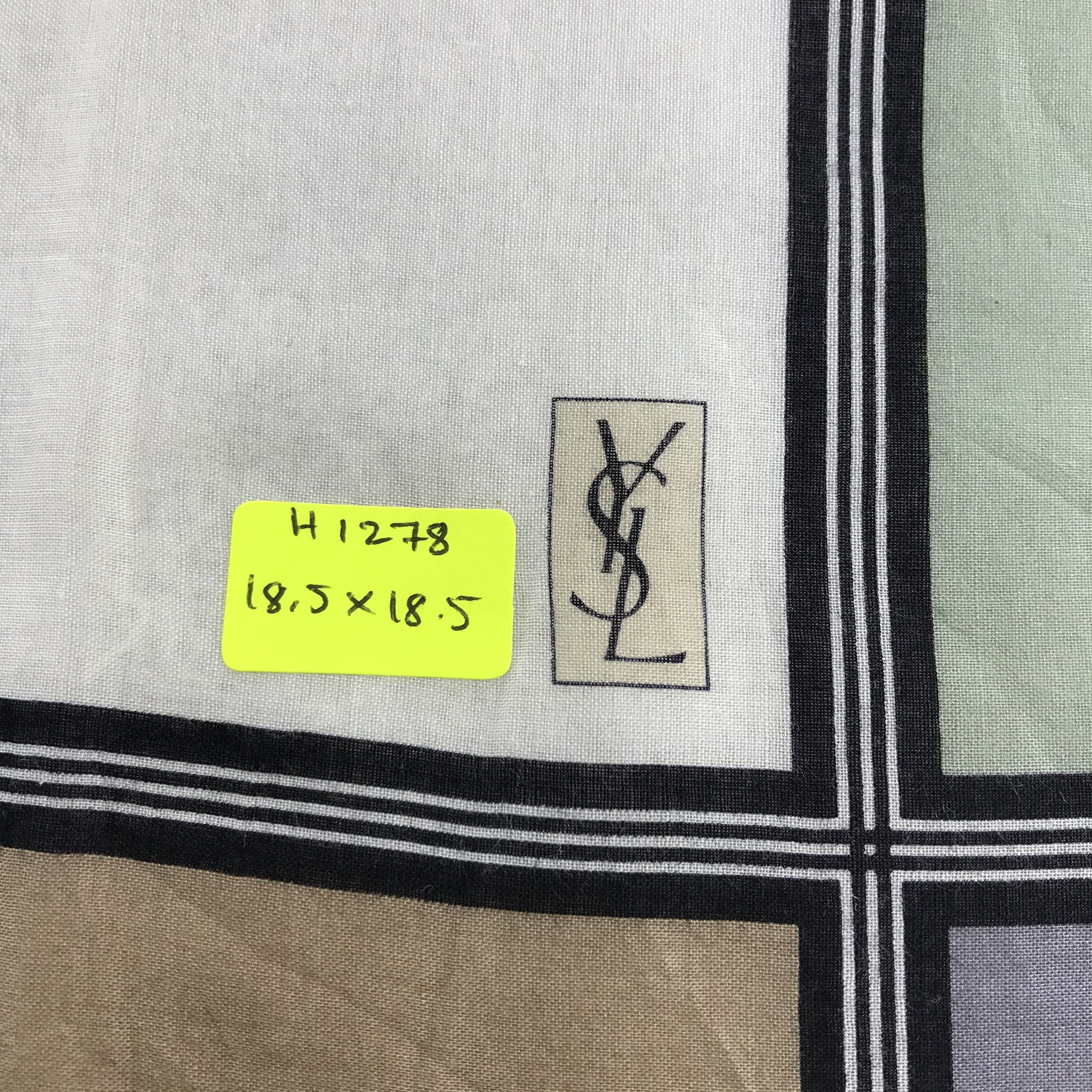 Vintage × Yves Saint Laurent Yves Saint Laurent Bandana/ Handkerchief / Neckerchief Size ONE SIZE - 5 Thumbnail