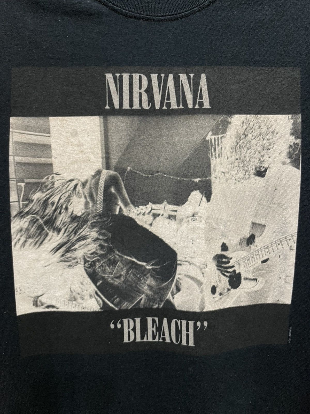 Band Tees × Vintage Rare Vintage Nirvana Bleach Tee Sub Pop Kurt Cobain T-shirt Size US S / EU 44-46 / 1 - 5 Thumbnail