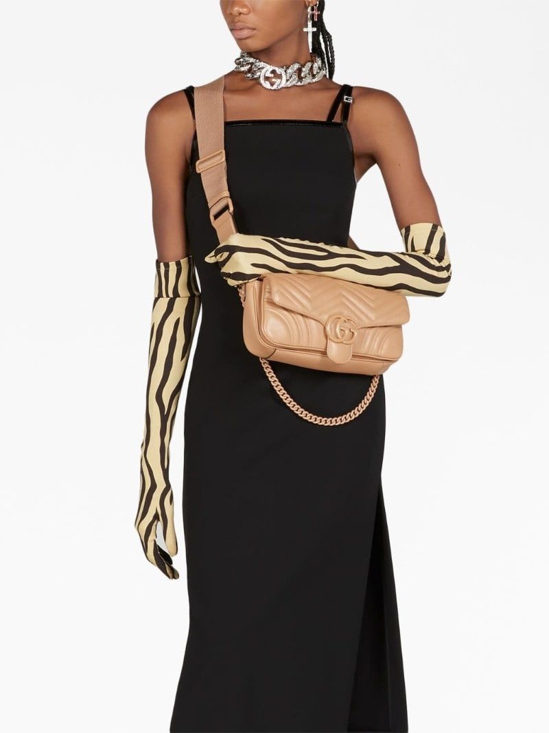 Gucci o1la5ras0526 Size: OS / GG Marmont Handbag in Camelia Size ONE SIZE - 3 Thumbnail