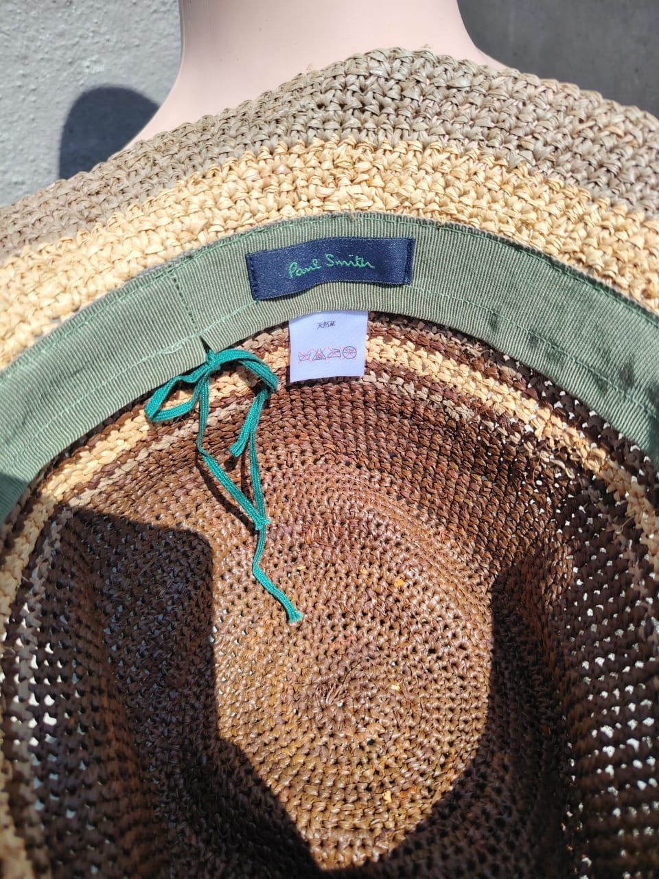 Paul Smith Paul Smith Straw Hat, Natural Grass, Good Condition Size 28 - 2 Thumbnail