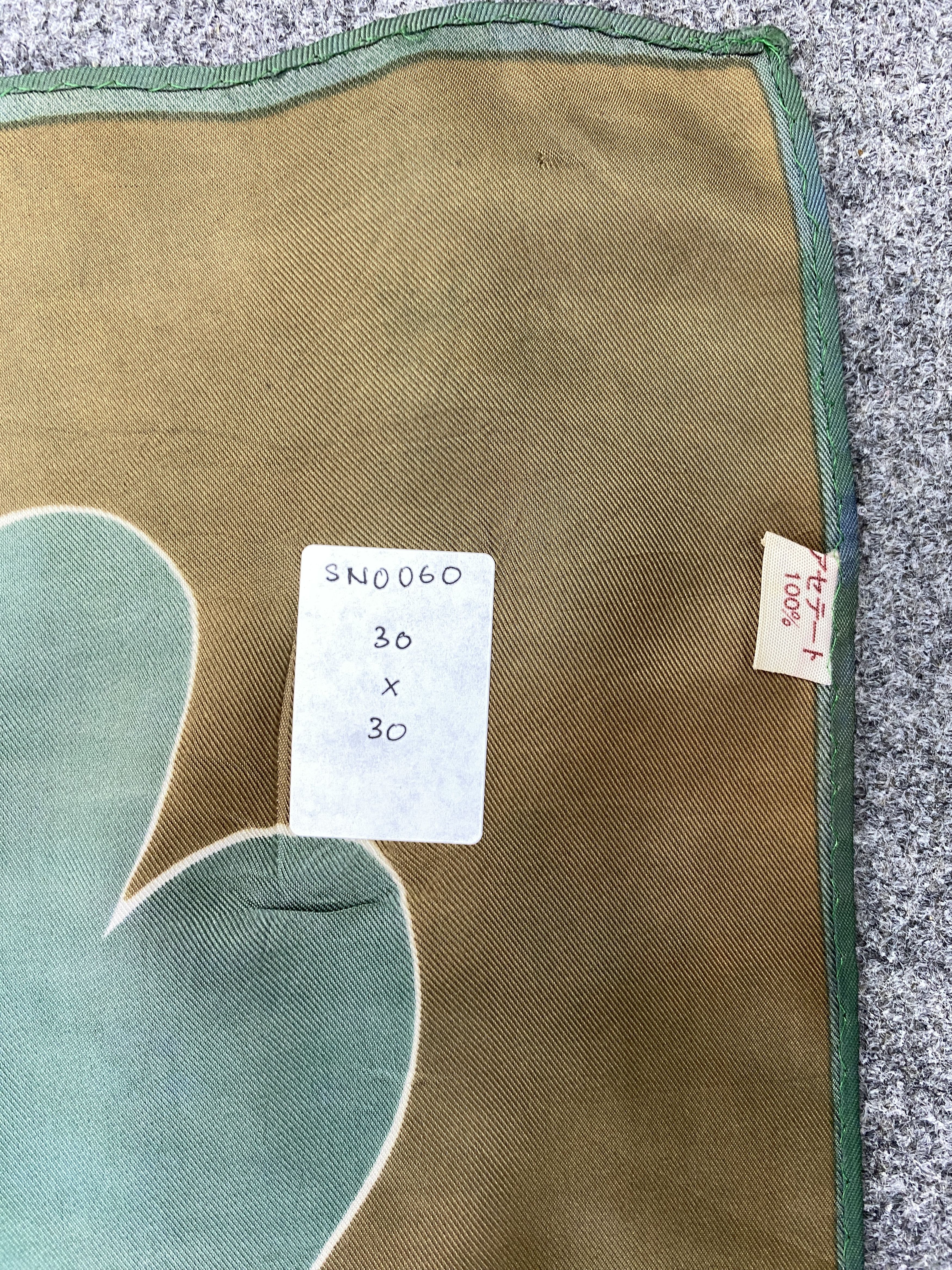 Vintage Italian Designer Silk Scarf / Muffler / Silk Shawl - SN0060 Size ONE SIZE - 8 Thumbnail