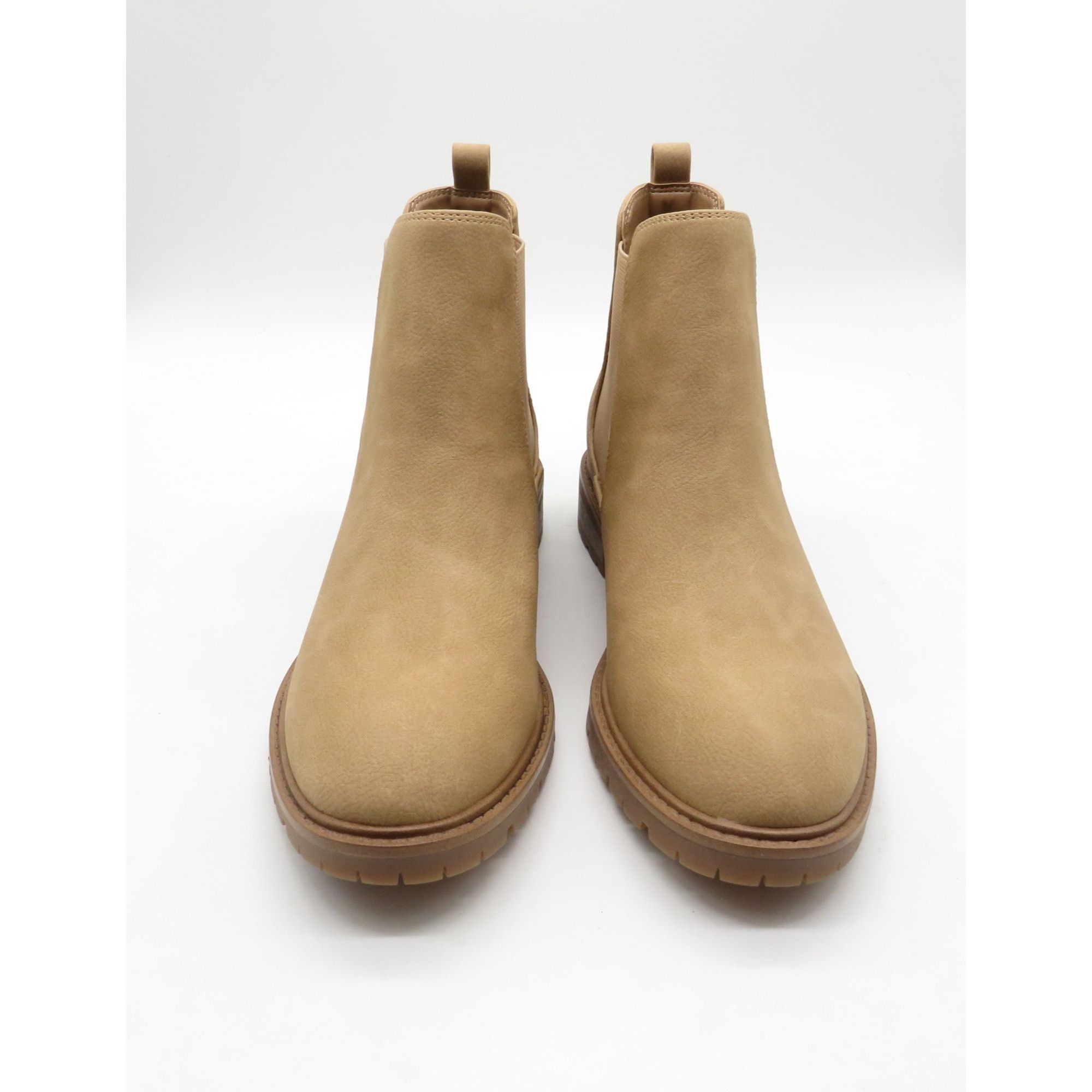 Call It Spring Call It Spring Needa Womens Tan Chelsea Boots Size 8 Elastic Size US 8 / IT 38 - 3 Thumbnail
