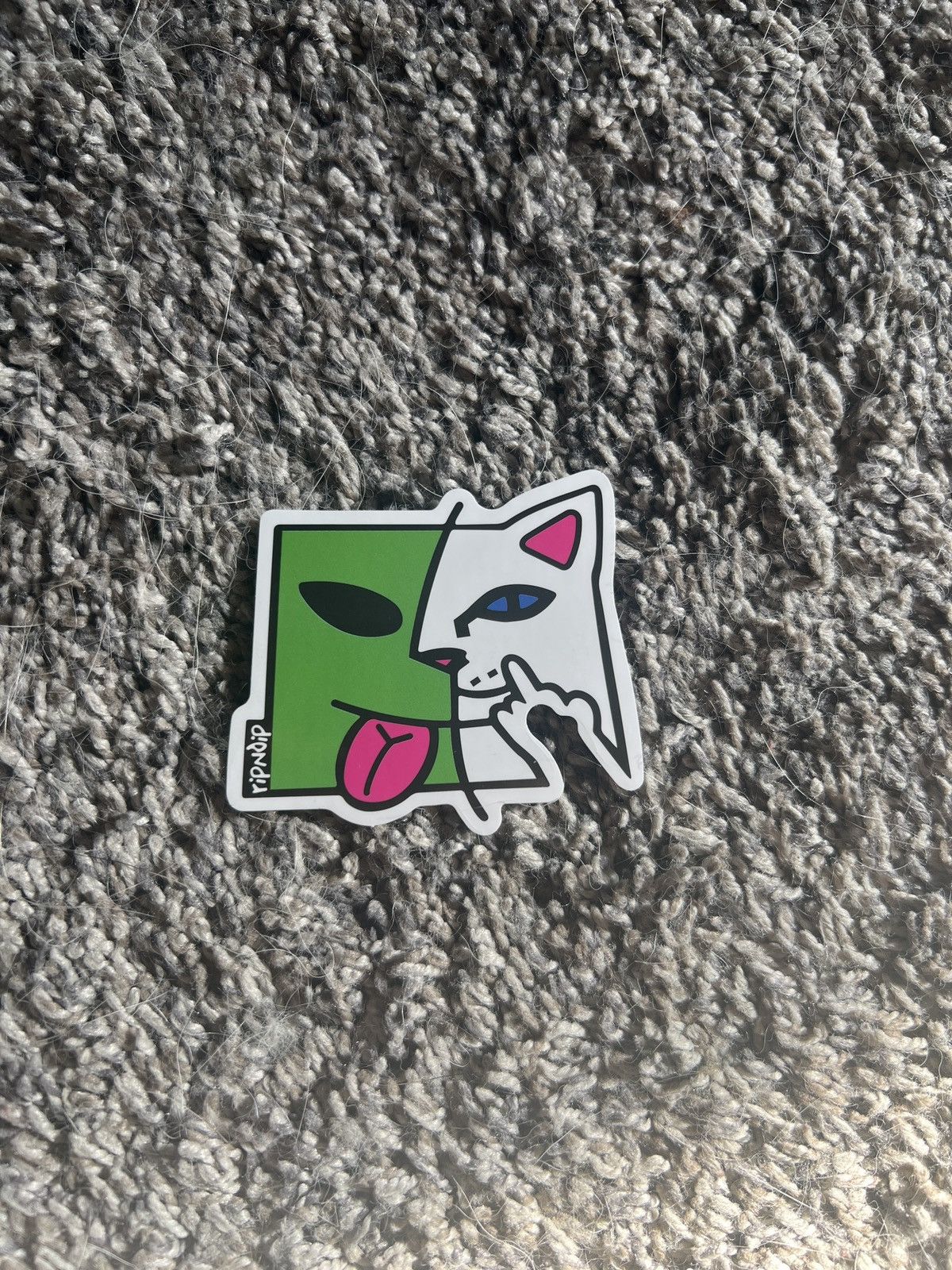 RIPNDIP RipNDip Two Faces Sticker Size ONE SIZE - 1 Thumbnail