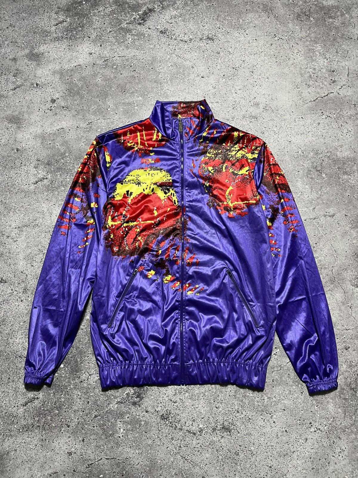 Vintage Vintage Cycling Made in Italy Zip Track L size long jersey Size US L / EU 52-54 / 3 - 1 Thumbnail