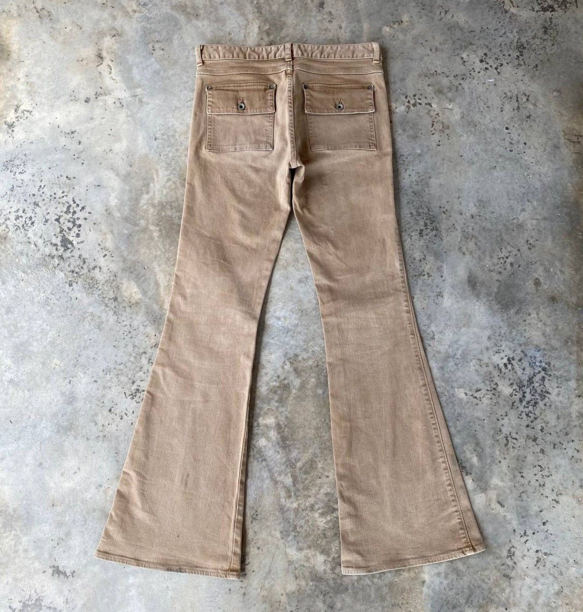 Hysteric Glamour SUPER FLARED JAPAN🎌EDICONSCIOUS PANT LOWRISE SLIM W29X31.5" Size US 29 - 9 Thumbnail