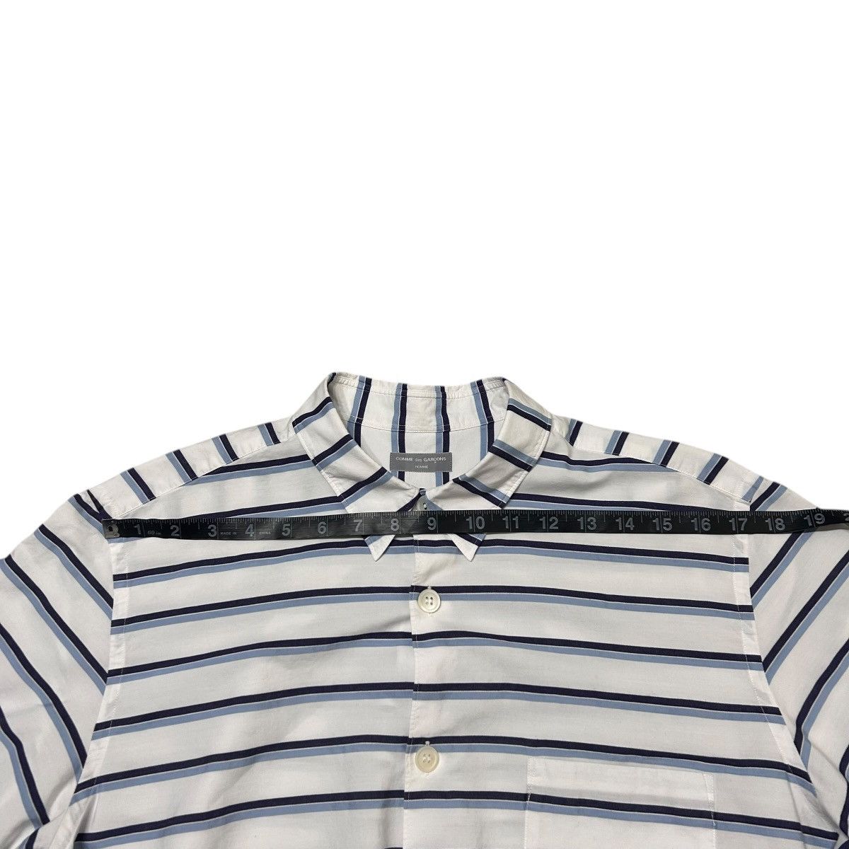 Comme des Garcons Homme 720 02SS Comme Des Garcons Homme vintage S/S shirt archive Size US XS / EU 42 / 0 - 17 Thumbnail