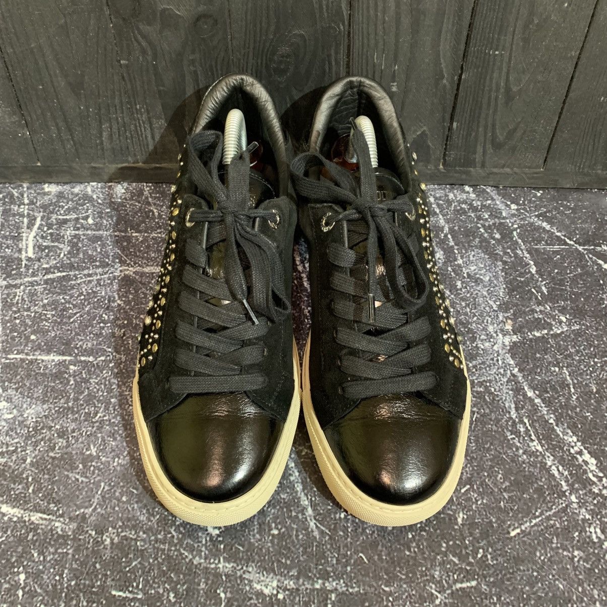 Zadig & Voltaire Zadig & Voltaire Sunshine Black Leather Sneakers 40 Size Size US 10 / IT 40 - 5 Thumbnail