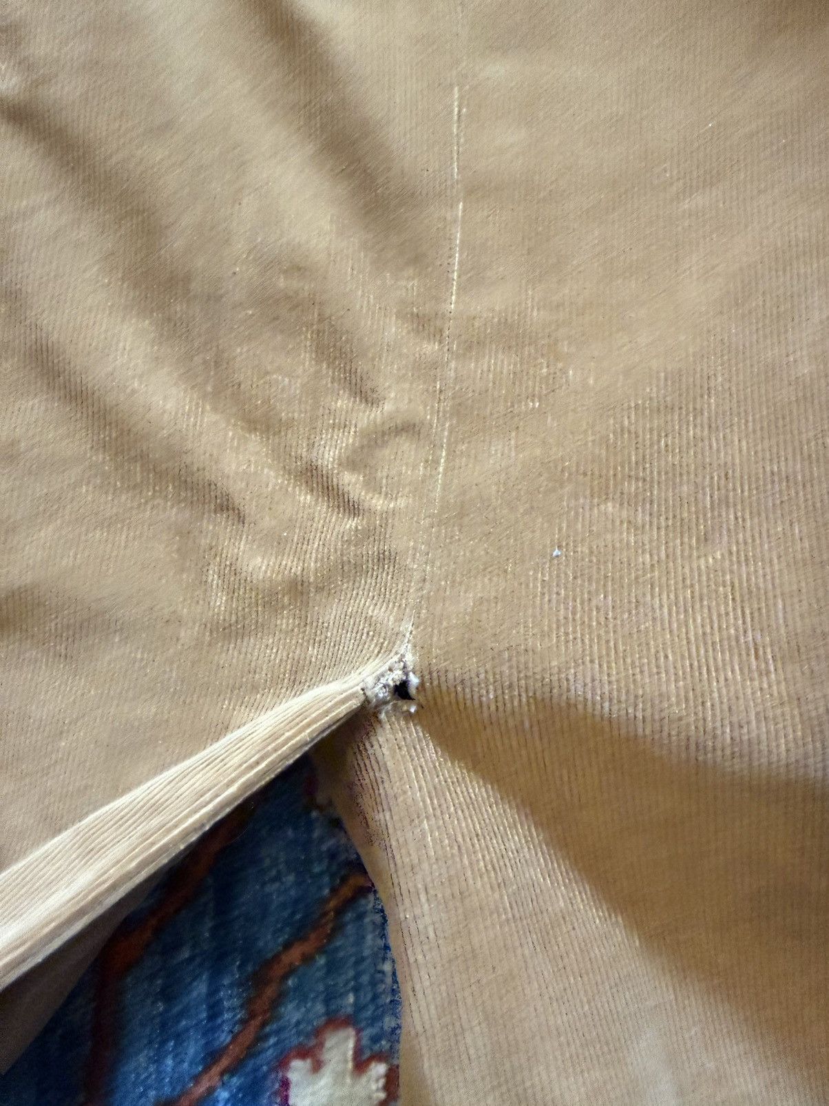 Other Vintage Beige Corduroy Blazer Size 36R - 9 Thumbnail