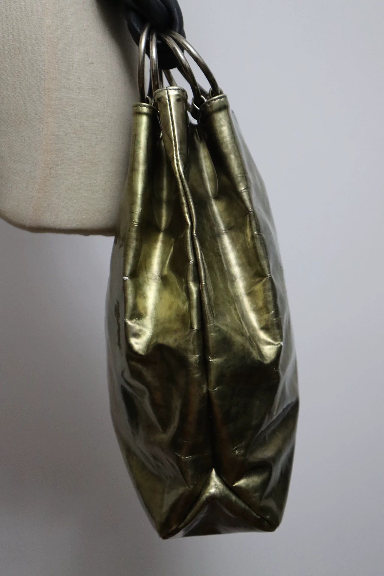 Maison Margiela Maison Martin Margiela | Original Gold-Plated Crossbody Bag Size ONE SIZE - 6 Thumbnail