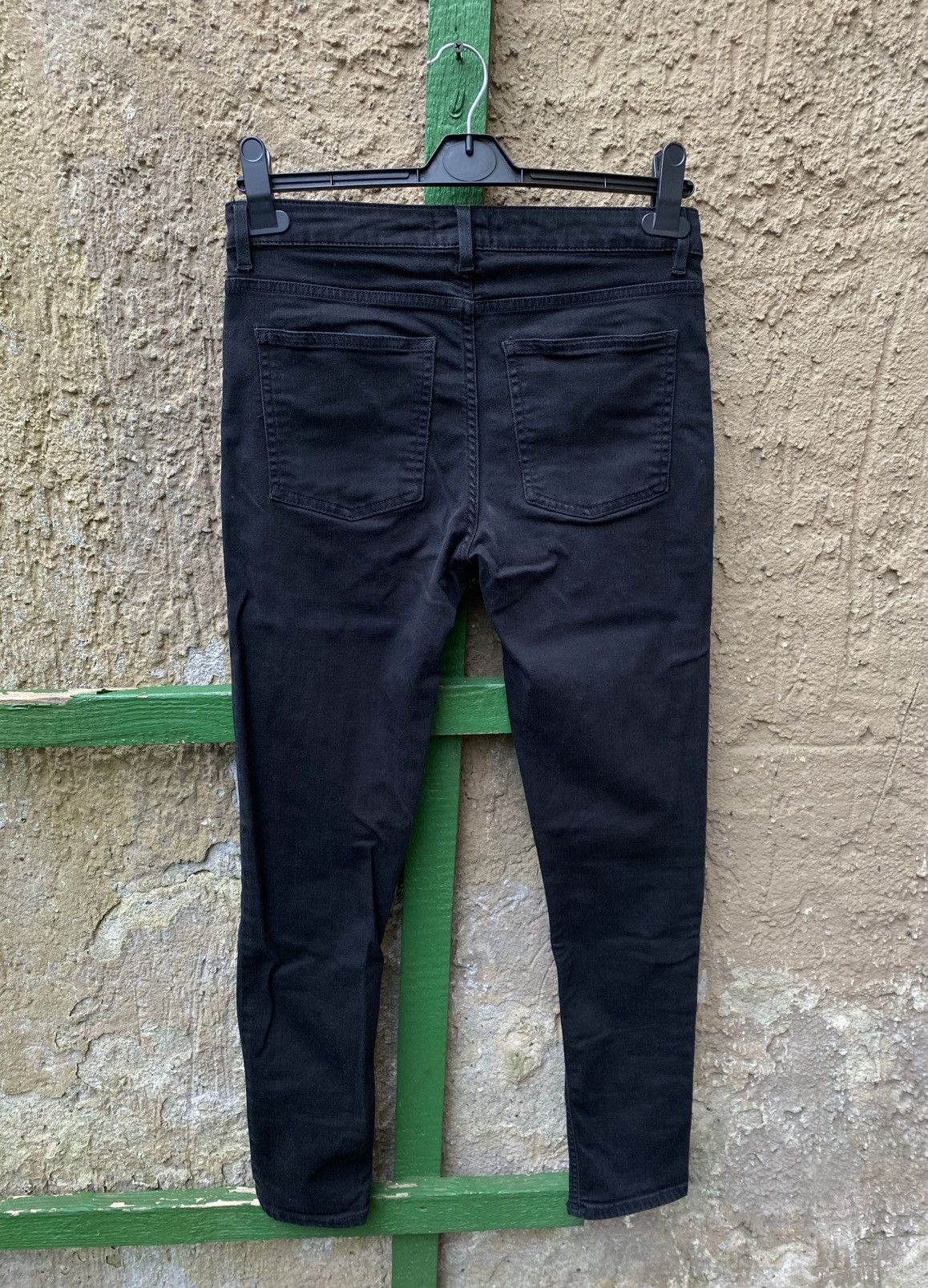 Acne Studios Acne Studios Skin 5 Black Skinny Denim Pants 28/32 Women’s Size 28" / US 6 / IT 42 - 5 Thumbnail