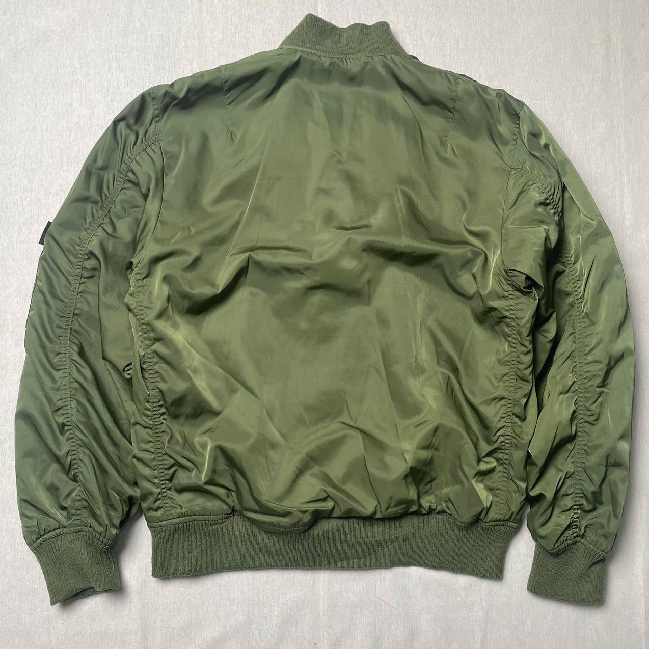 Japanese Brand Fieldcore bomber jacket - moss green Size US M / EU 48-50 / 2 - 2 Thumbnail