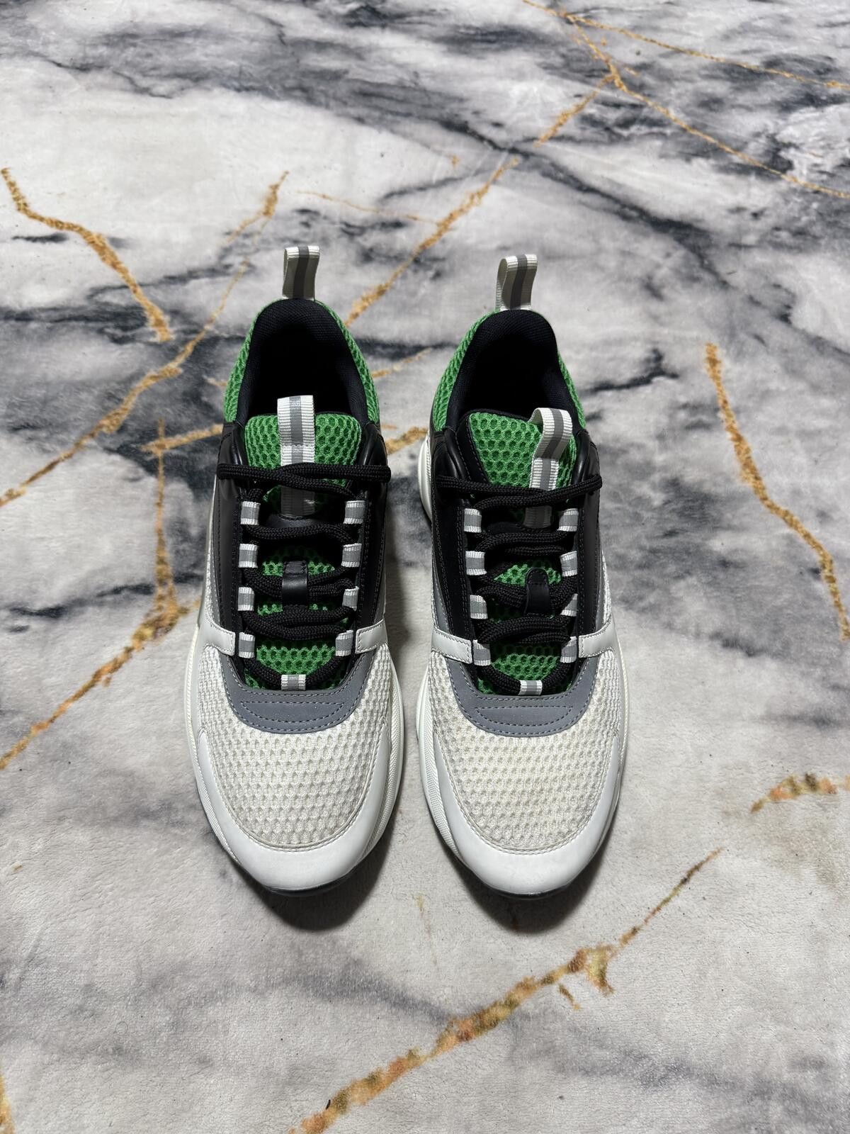 Dior Dior B22 Green Black White - Sz 9Us Size US 9 / EU 42 - 2 Thumbnail