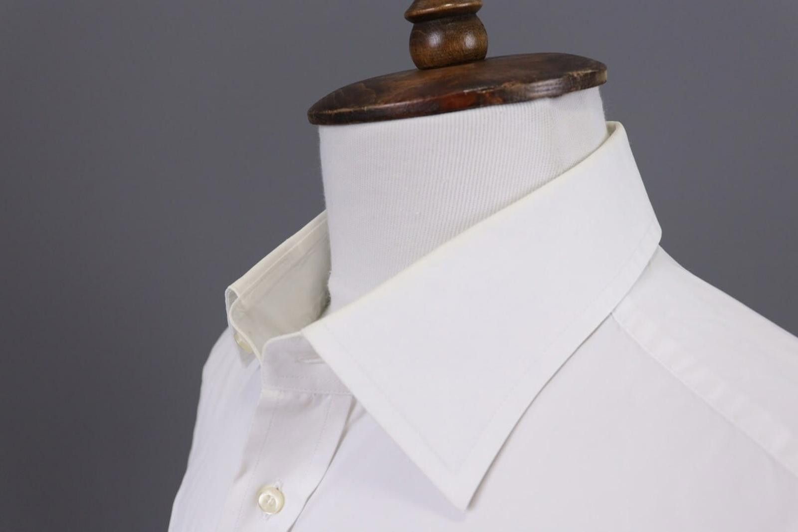 Designer Boggi Milano 2/120' Doppio Ritorto Shirt Size 44 Size US M / EU 48-50 / 2 - 8 Thumbnail