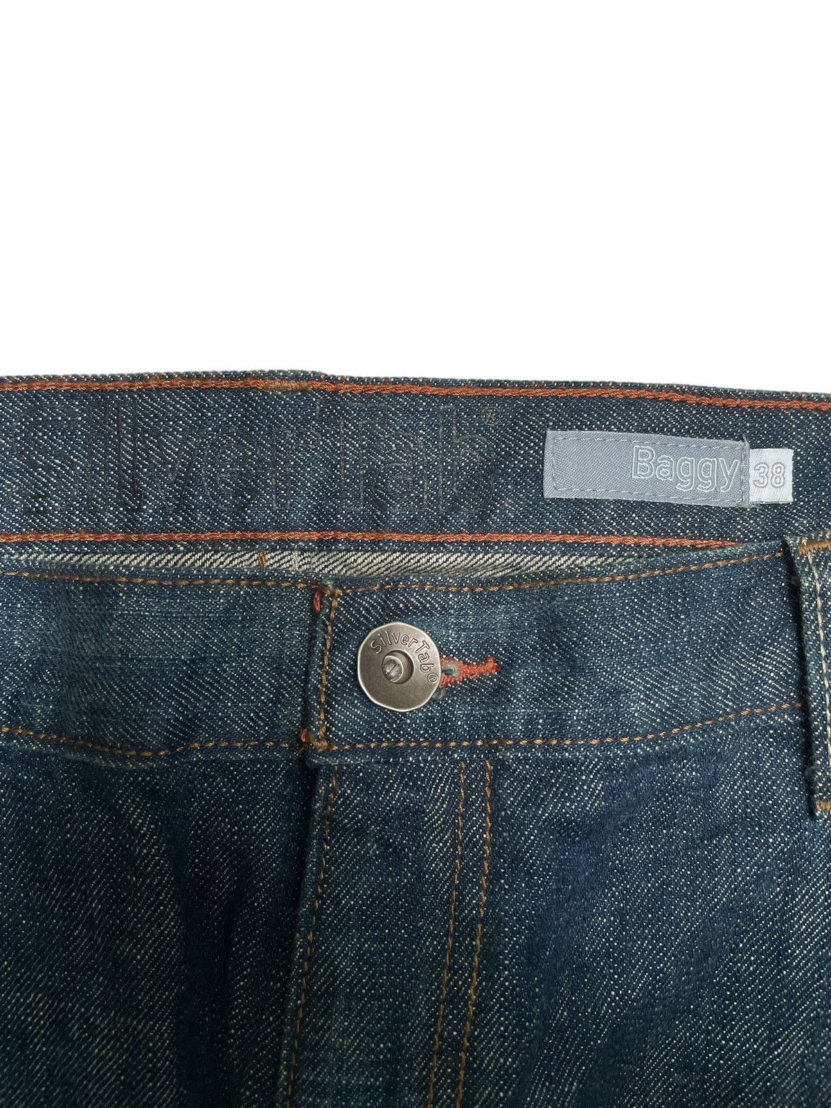 Levi's Rare Design Vintage Brand Levis SilverTab Baggy Jeans 2000s Size US 38 / EU 54 - 6 Thumbnail