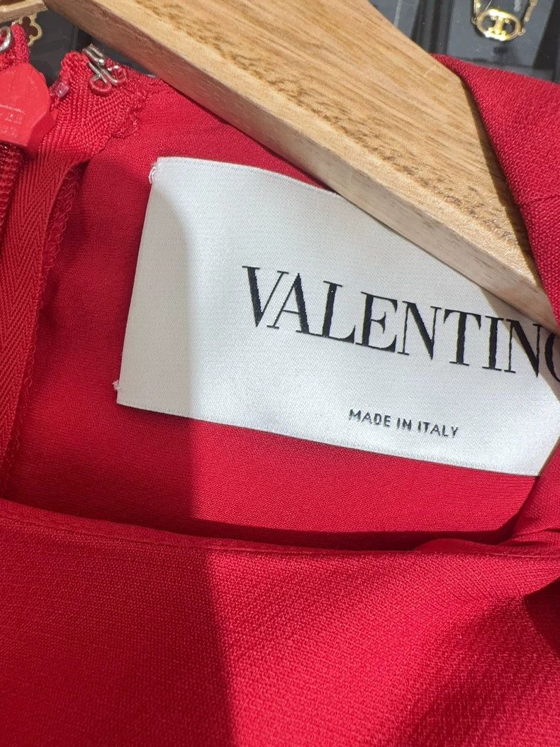 Valentino Valentino Red lace dress Size XS / US 0-2 / IT 36-38 - 4 Thumbnail