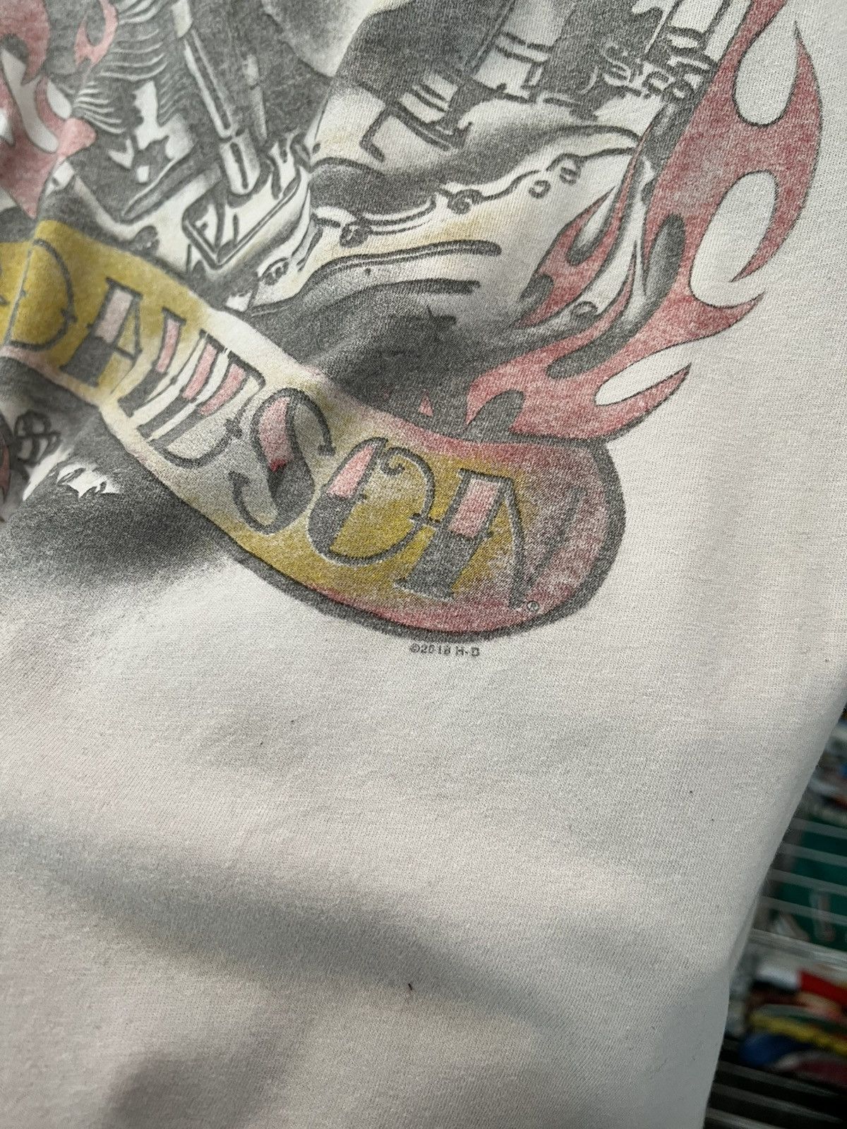 Harley Davidson H-D Tattoo Style Calumet Ed Hardy Tee Size US L / EU 52-54 / 3 - 6 Thumbnail
