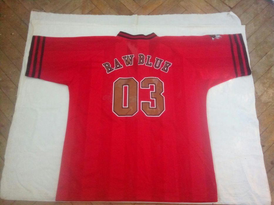 Other Raw Blue jersey, City Series, vintage Dirty South t-shirt XL Size US XL / EU 56 / 4 - 4 Thumbnail