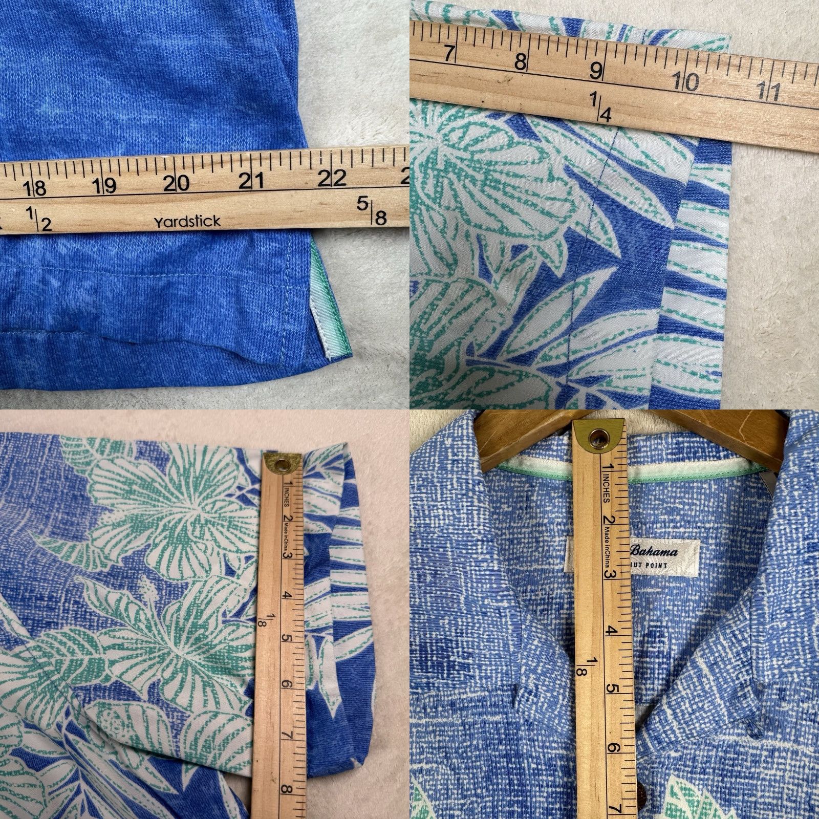Tommy Bahama Tommy Bahama Shirt Men Size M Blue Coconut Point Floral Camp Button Size US M / EU 48-50 / 2 - 8 Thumbnail