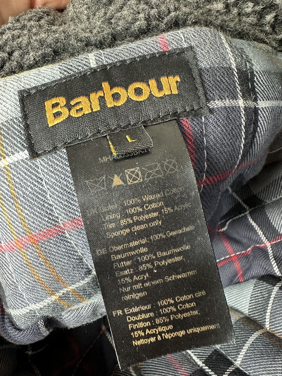 Barbour Barbour Outdoor Waxed Cotton Trapper Hat Size L Size ONE SIZE - 8 Thumbnail