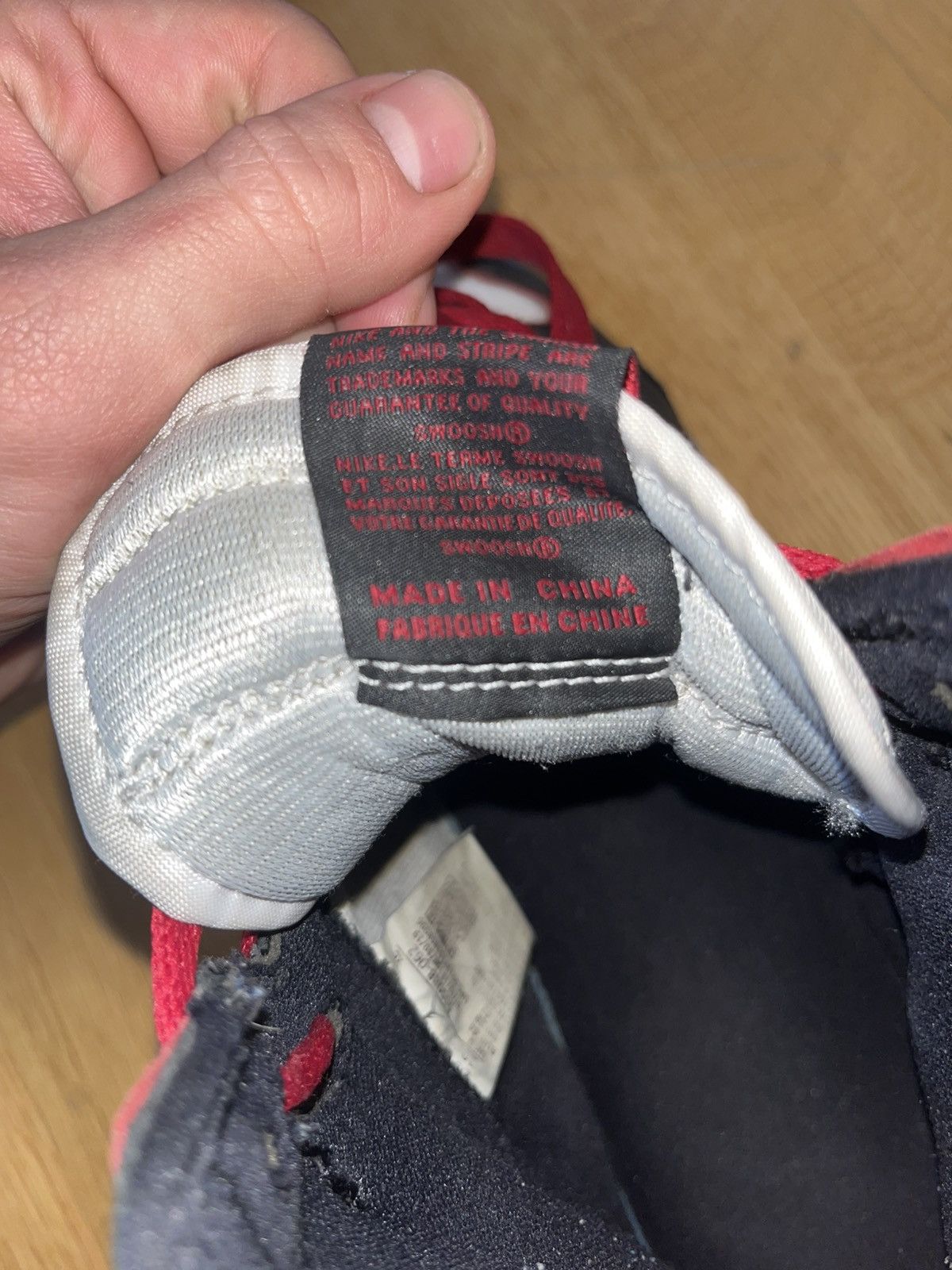 Jordan Brand × Nike Nike Air Jordan 1 Bloodline Size US 10 / EU 43 - 8 Thumbnail